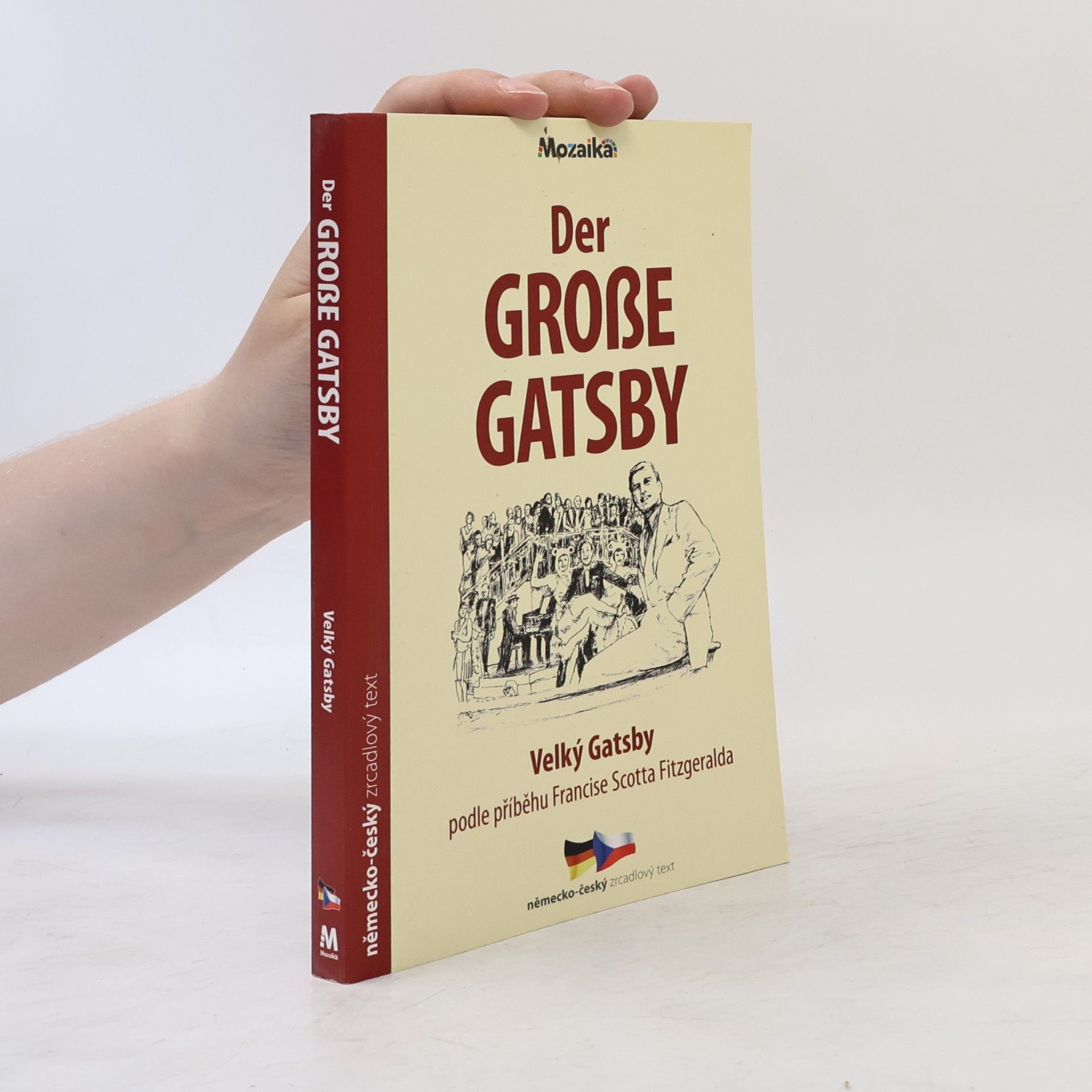 F. Scott Fitzgerald Velký Gatsby / Der große Gatsby