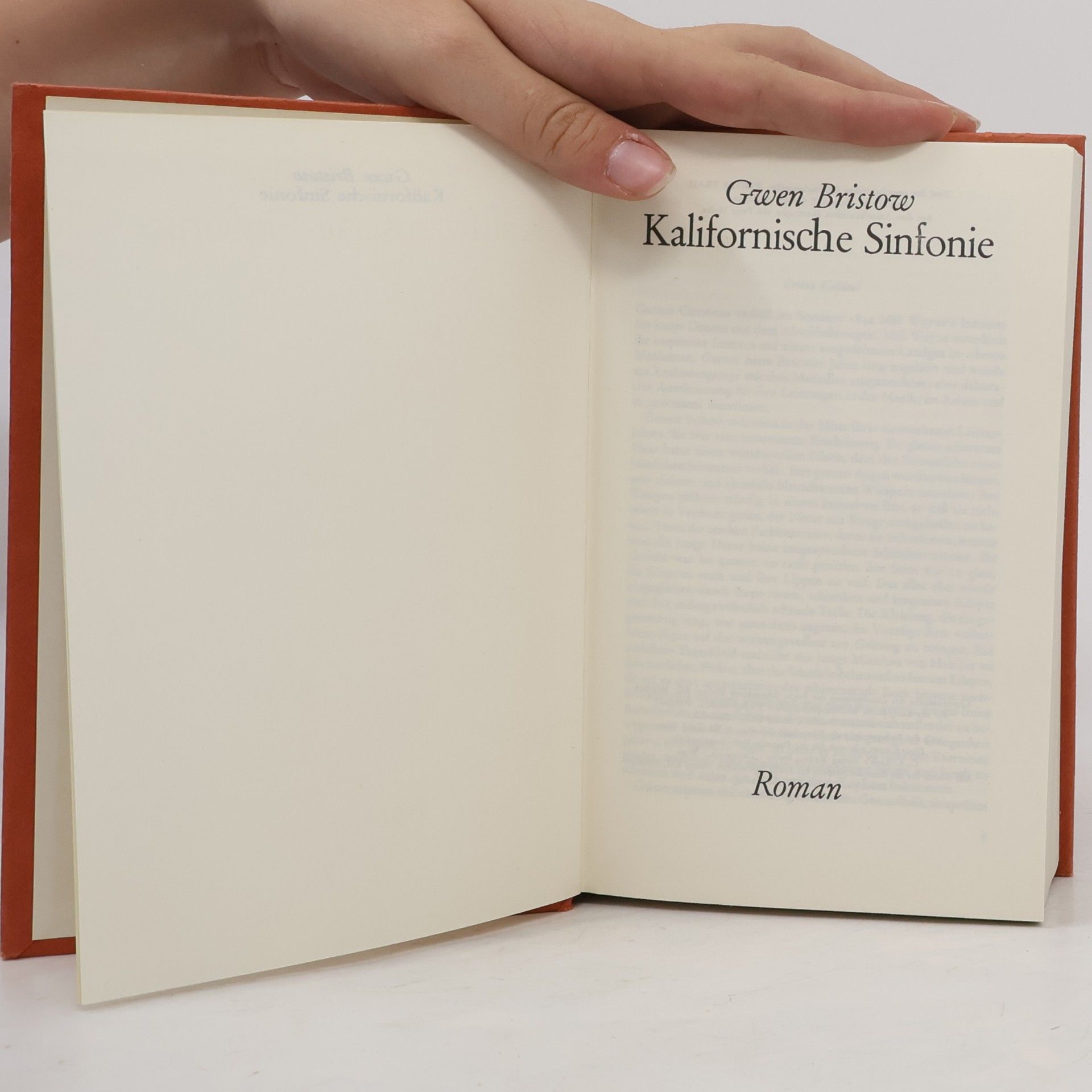 Gwen Bristow Kalifornische Sinfonie