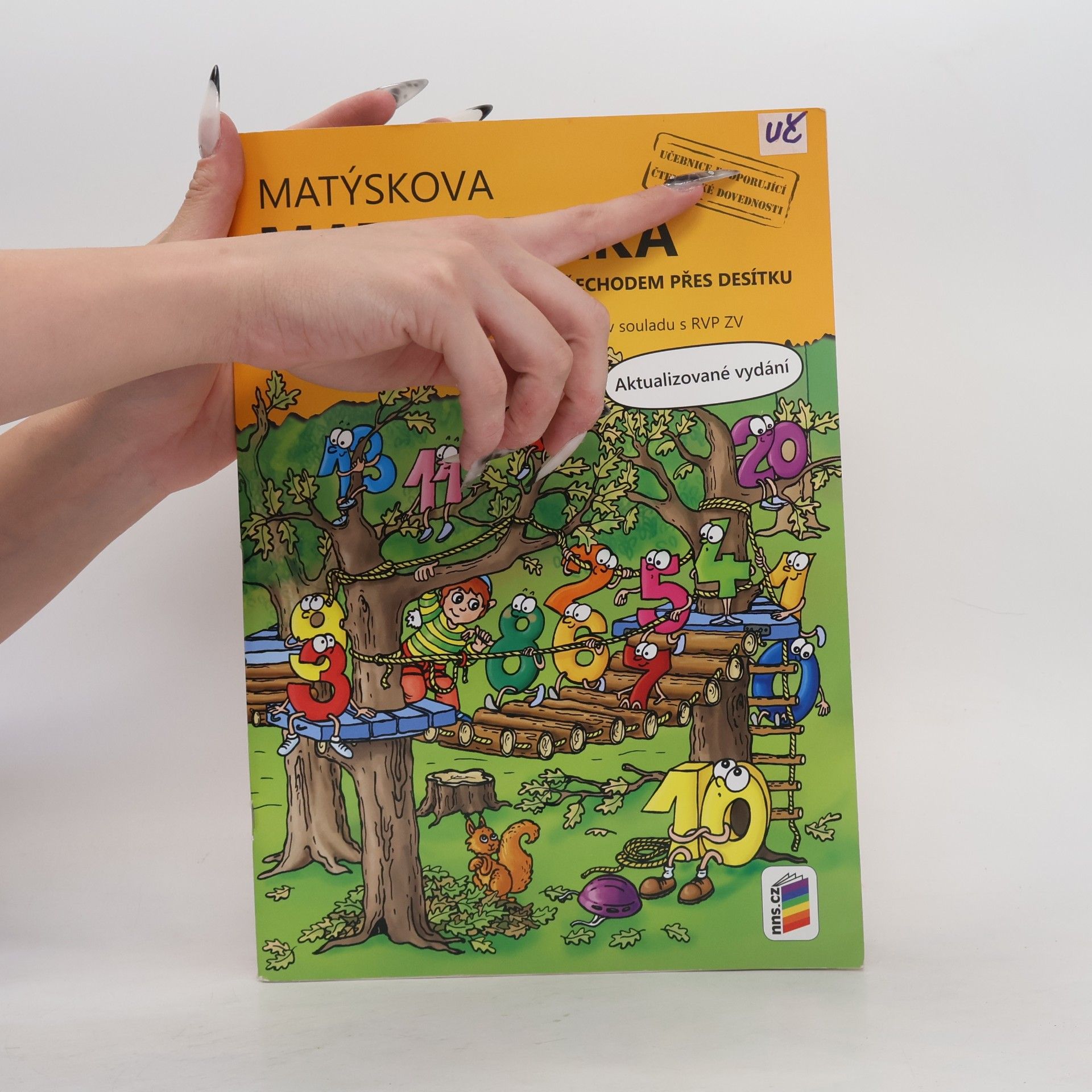 NNS Matýskova matematika, 4. díl – počítání do 20 s přechodem přes 10