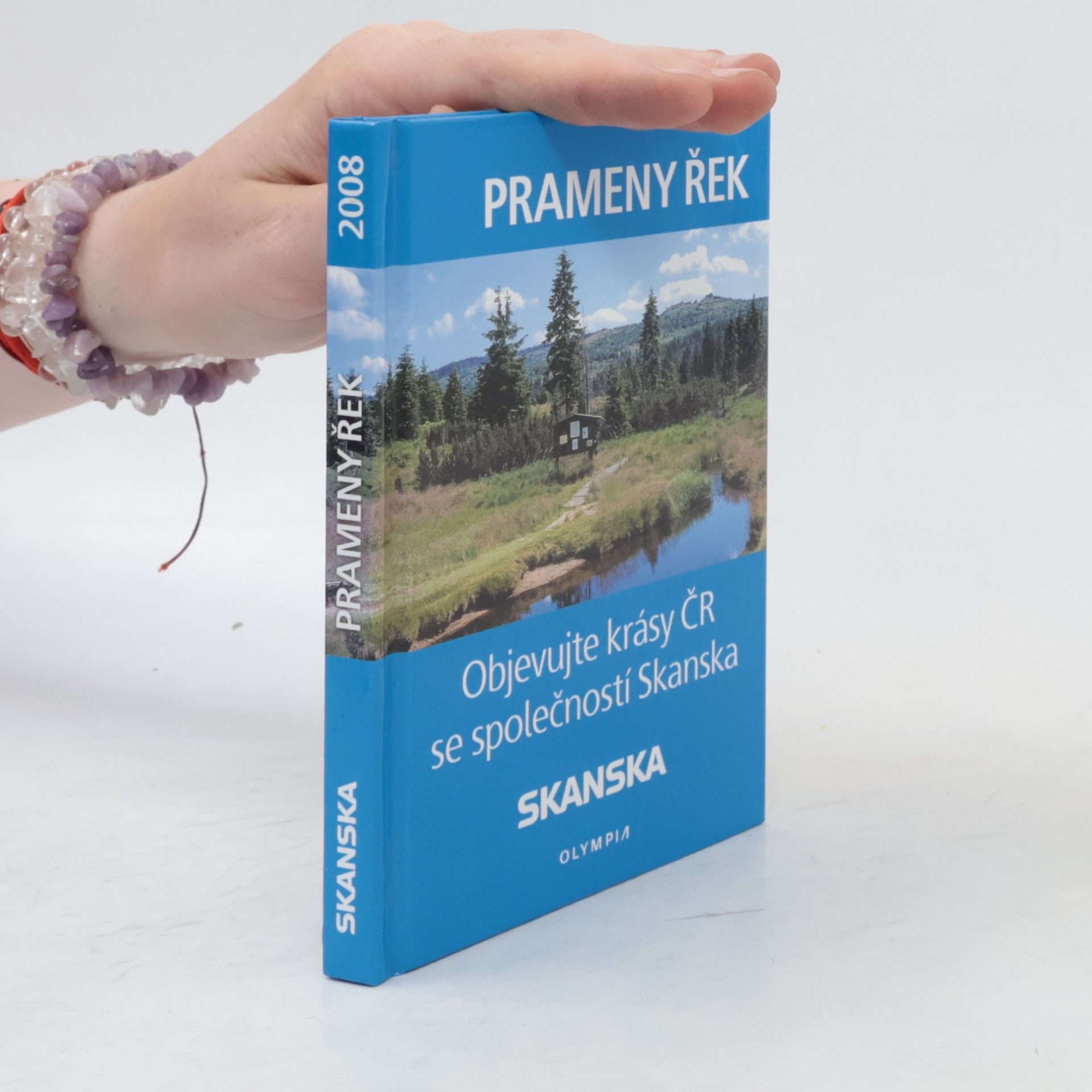 Kolektív autorov Prameny řek : objevujte krásy ČR se společností Skanska