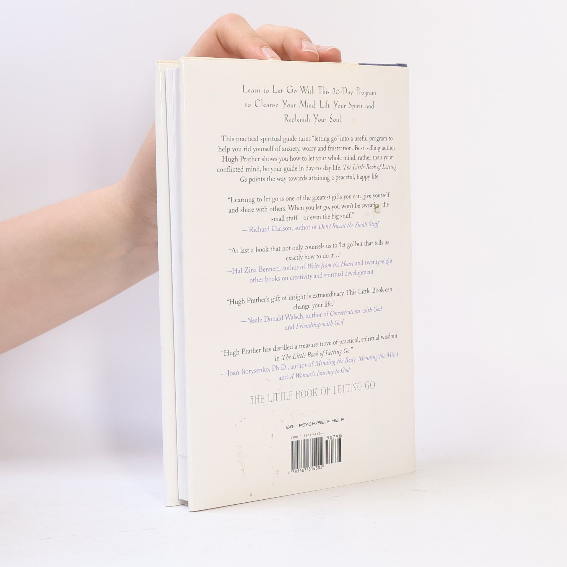 Hugh Prather Little Book of Letting Go