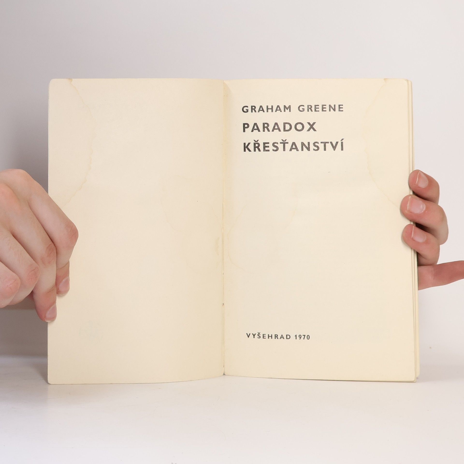 Graham Greene Paradox křesťanství