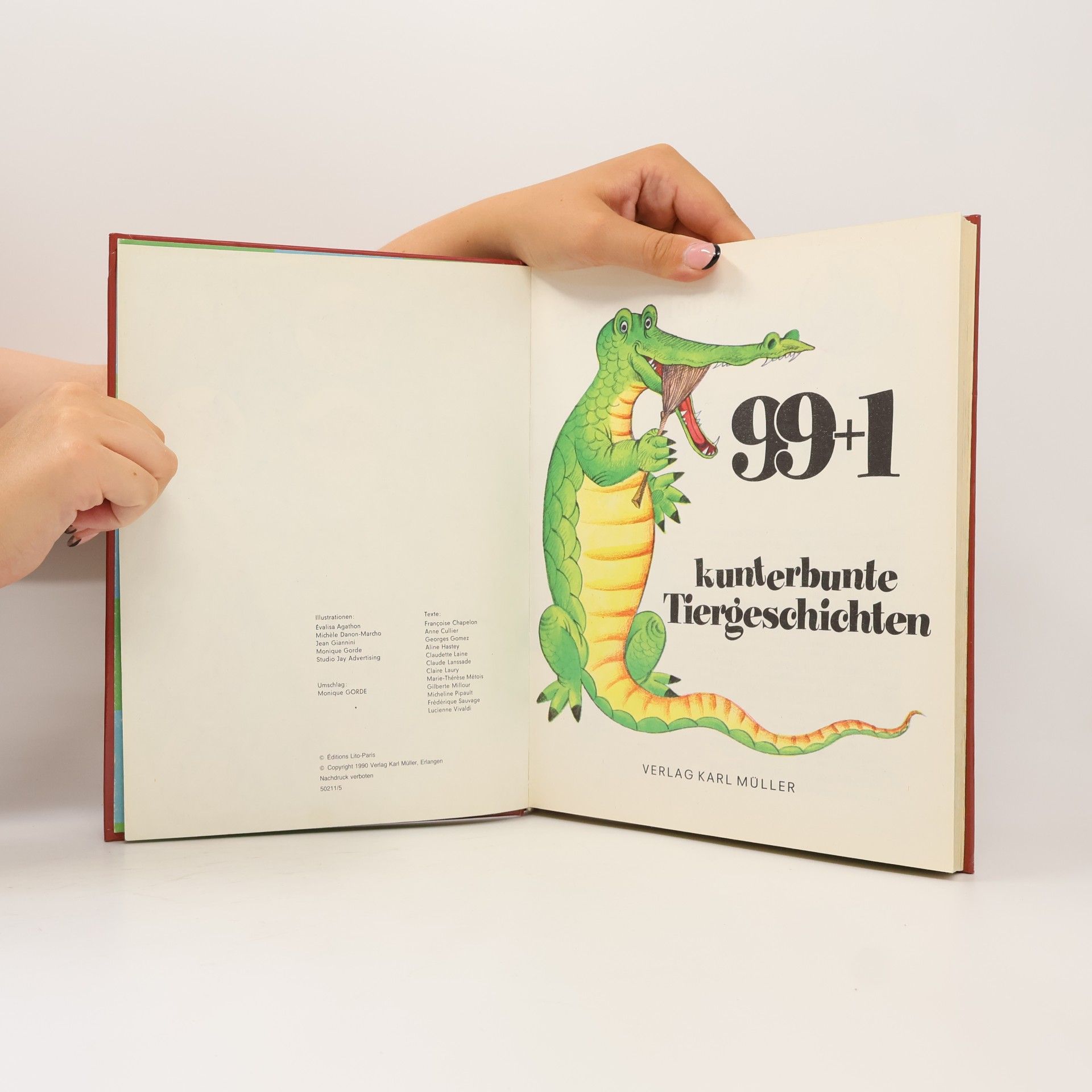 Autorenkollektiv 99+1 Kunterbunte Tiergeschichten