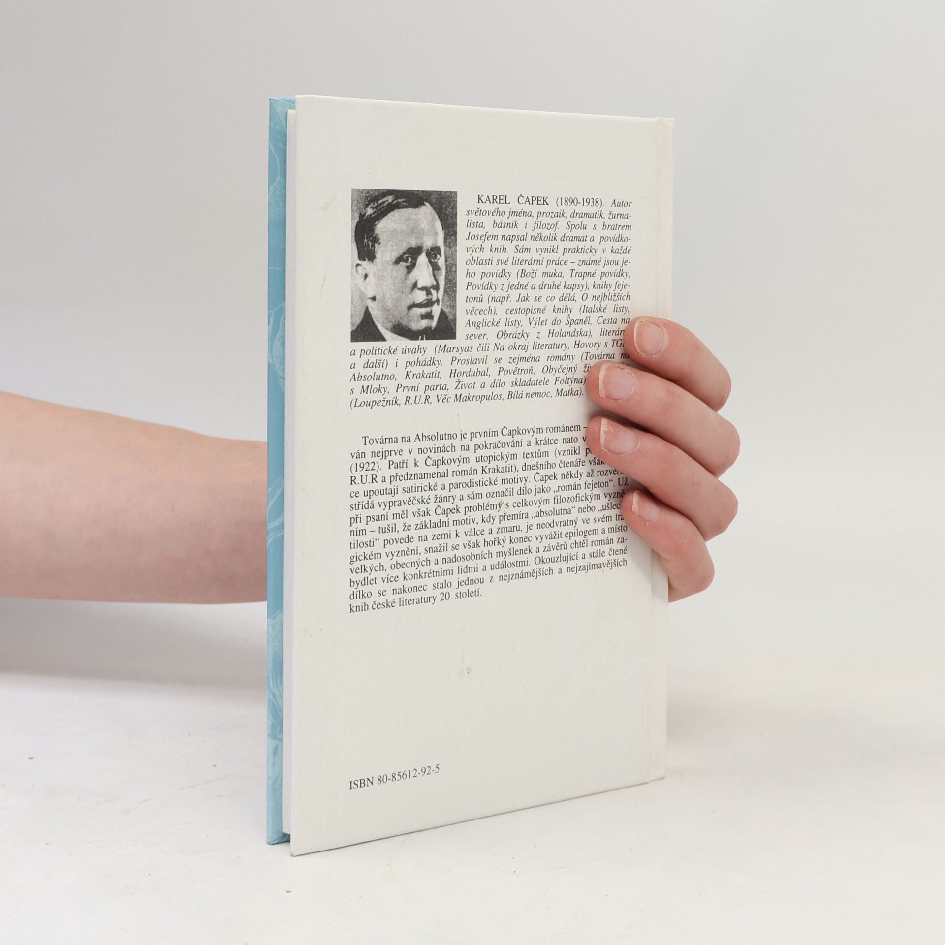 Karel Čapek Továrna na Absolutno