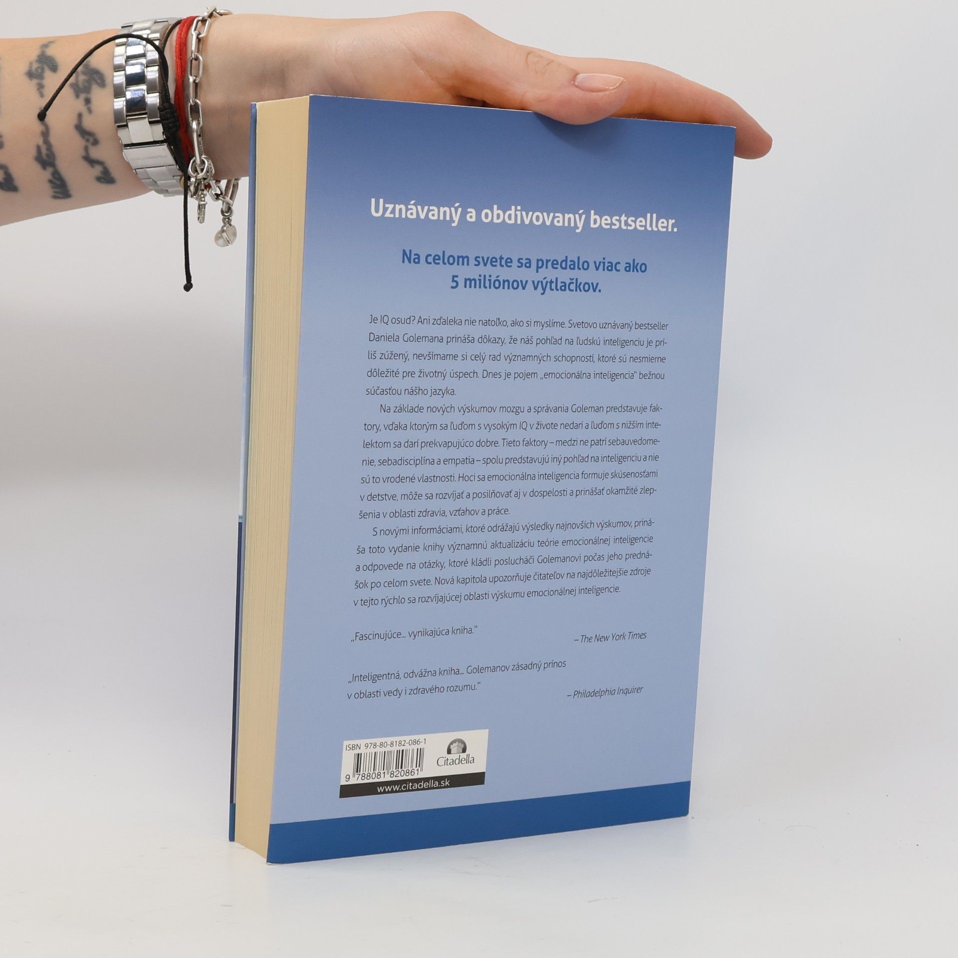 Daniel Goleman Emotional intelligence. Slovensky Emocionálna inteligencia