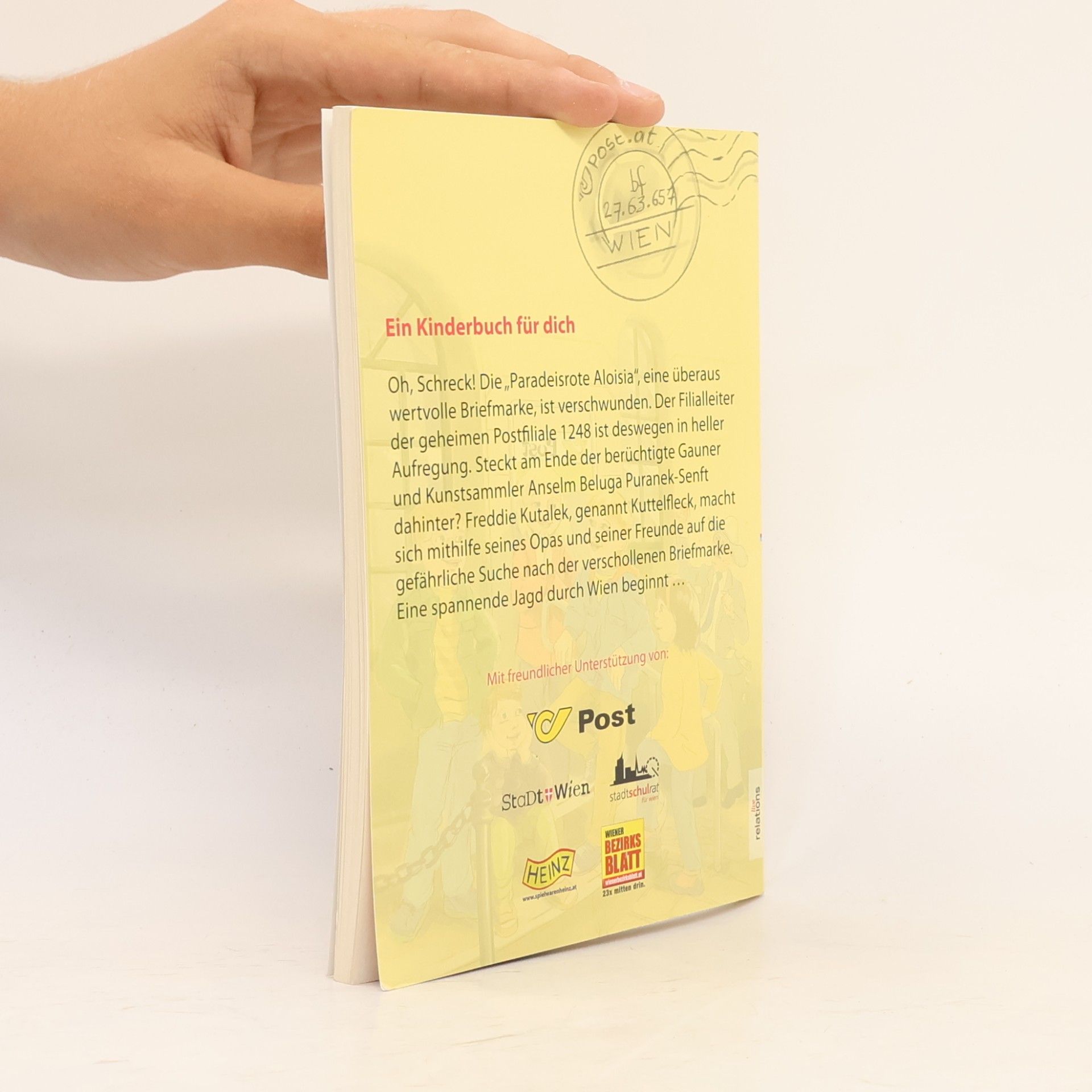 Christoph Mauz Ein Kinderbuch für dich. Die Jäger der verlorenen Briefmarke