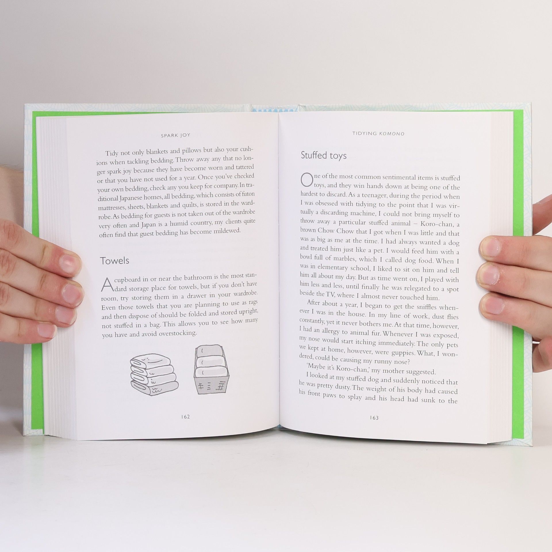 Marie Kondō Spark joy. An illustrated guide to the japanese art of tidying