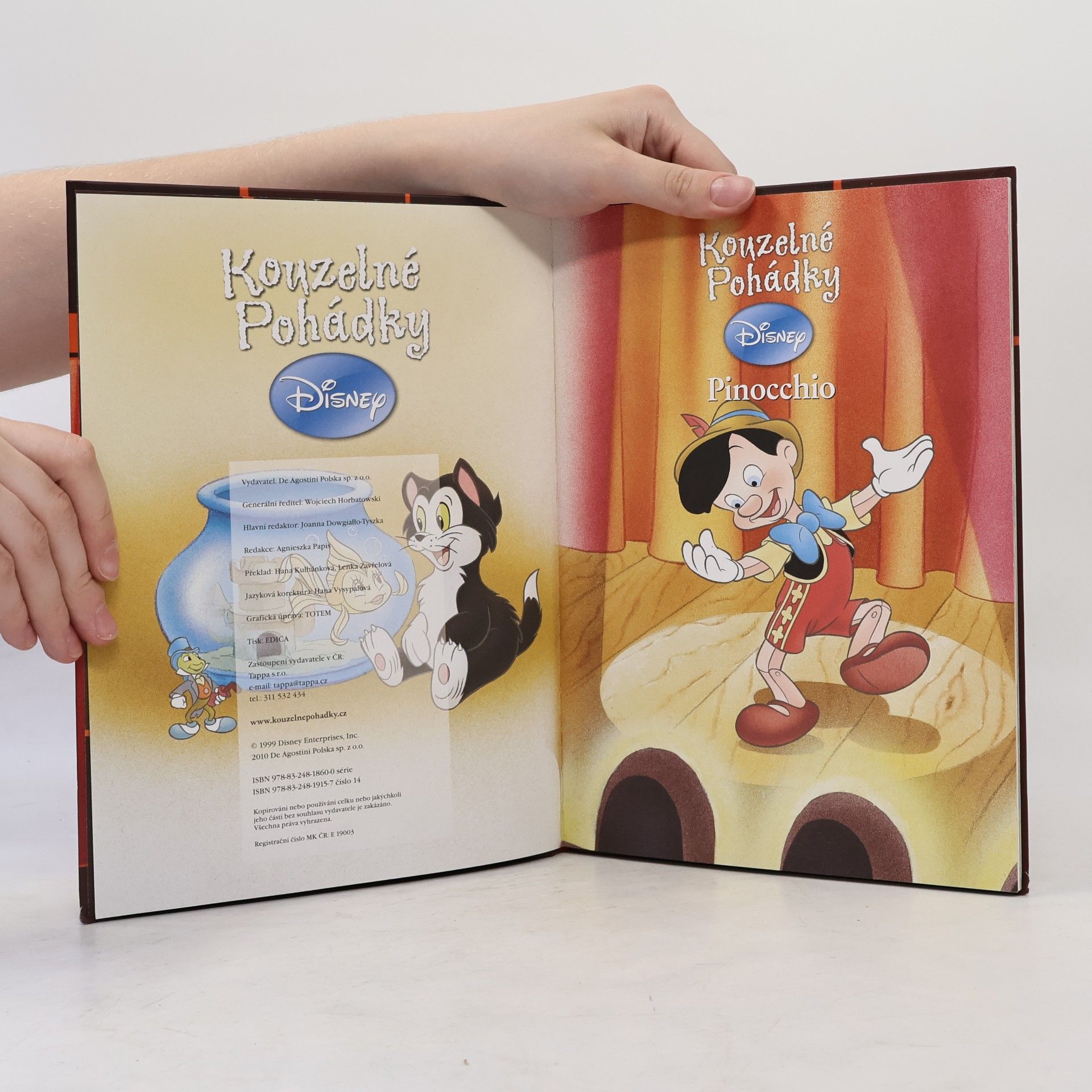 Hana Kulhánková Kouzelné pohádky 14. Pinocchio