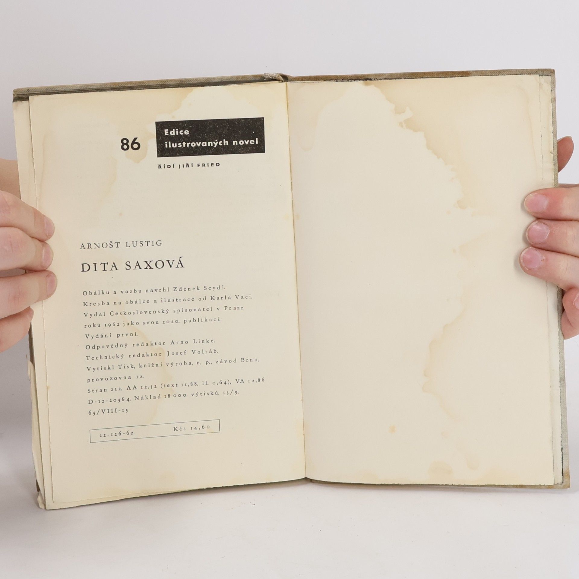 Arnošt Lustig Dita Saxová