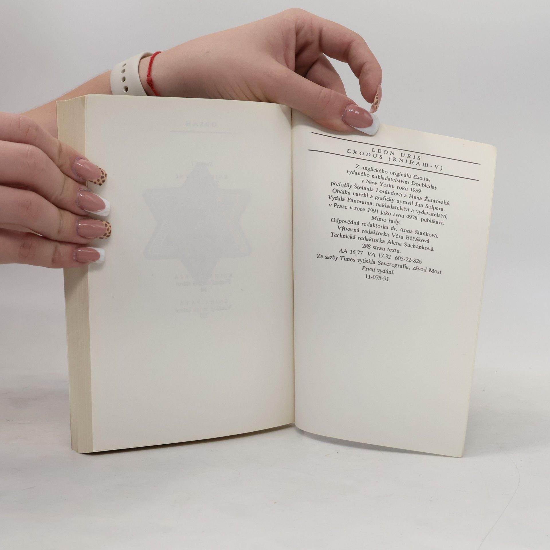 Leon Uris Exodus III.-V.