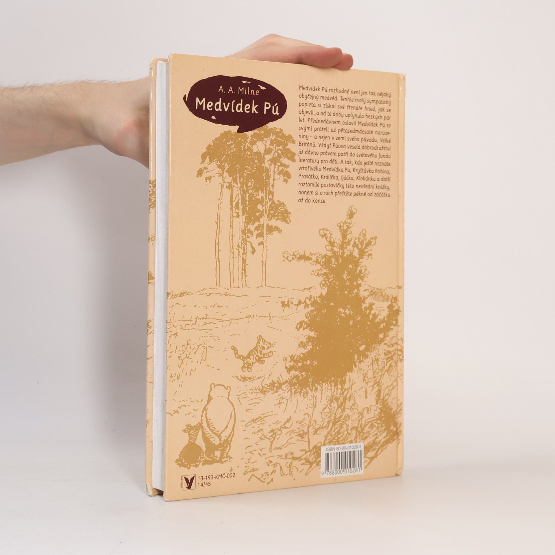 A. A. Milne Medvídek Pú