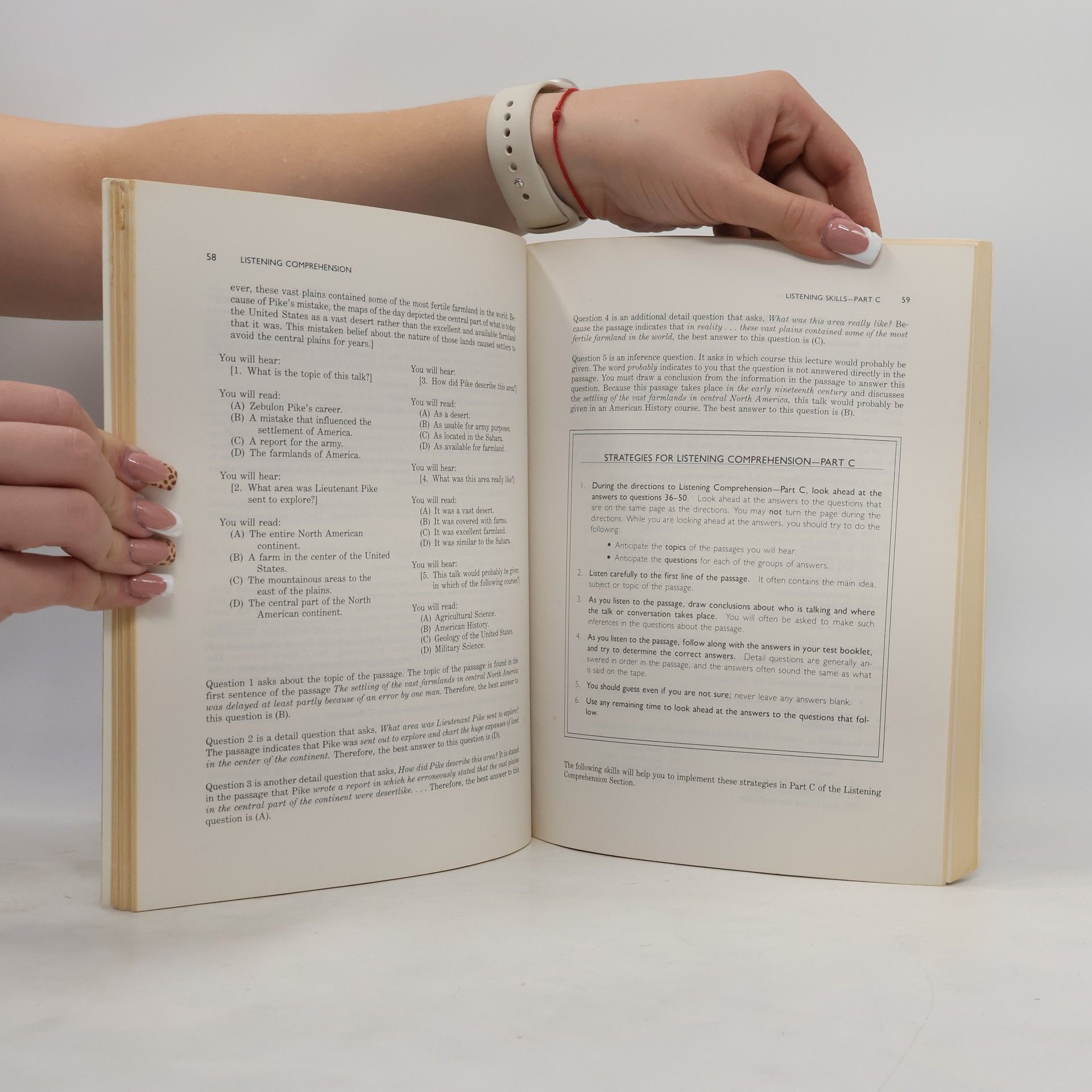 Deborah Phillips Longman preparation course for the TOEFL
