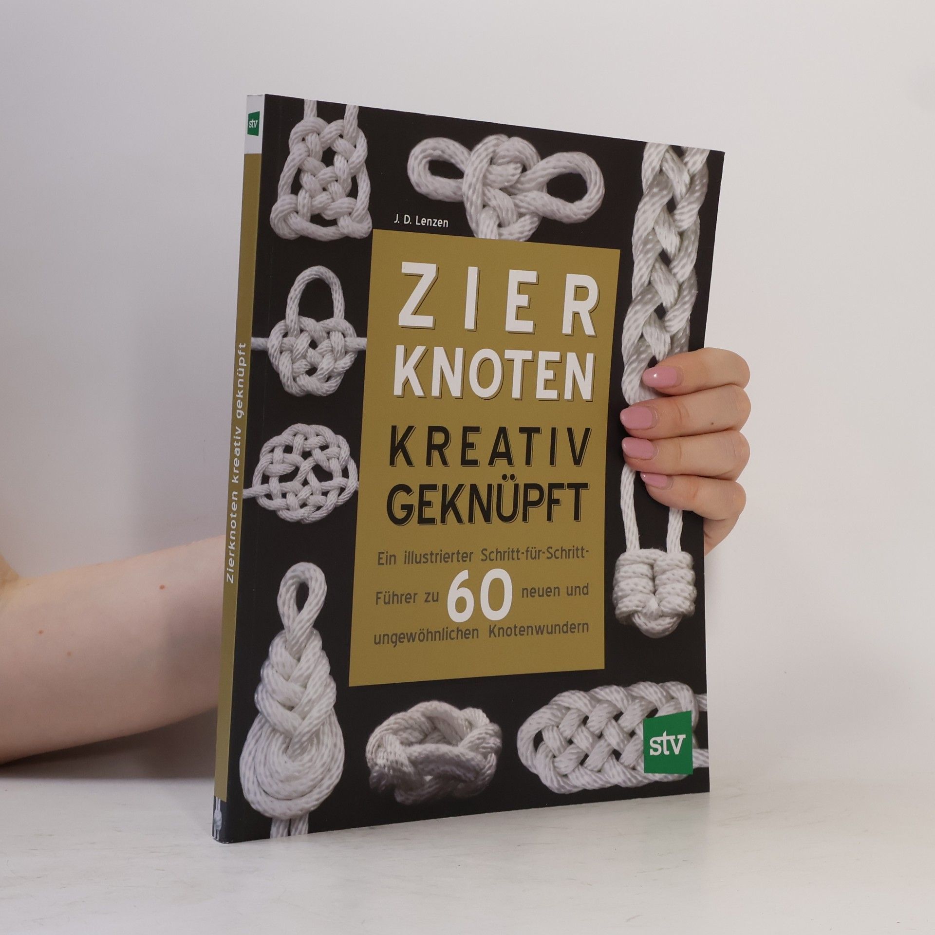 Zierknoten kreativ geknüpft