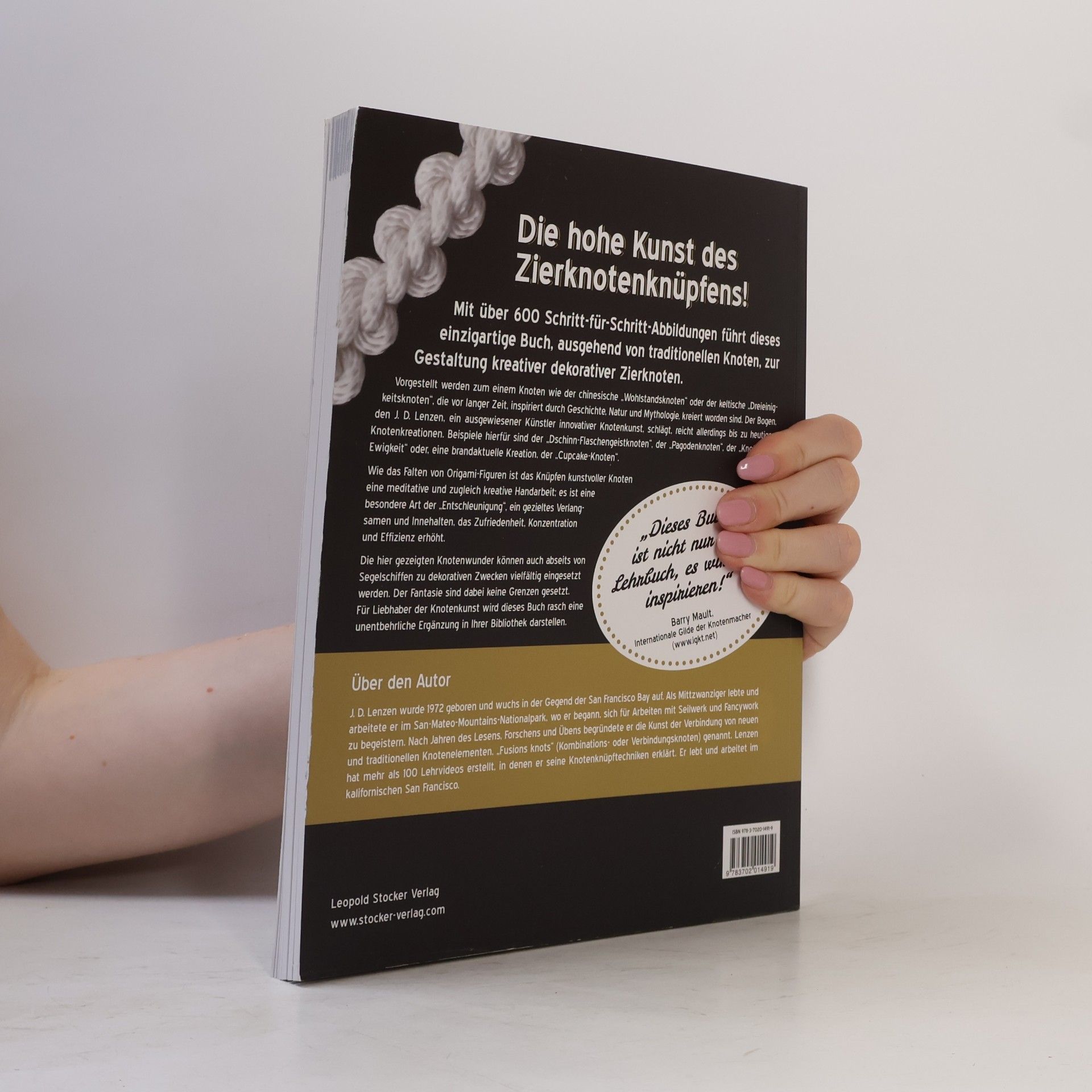 J. D. Lenzen Zierknoten kreativ geknüpft