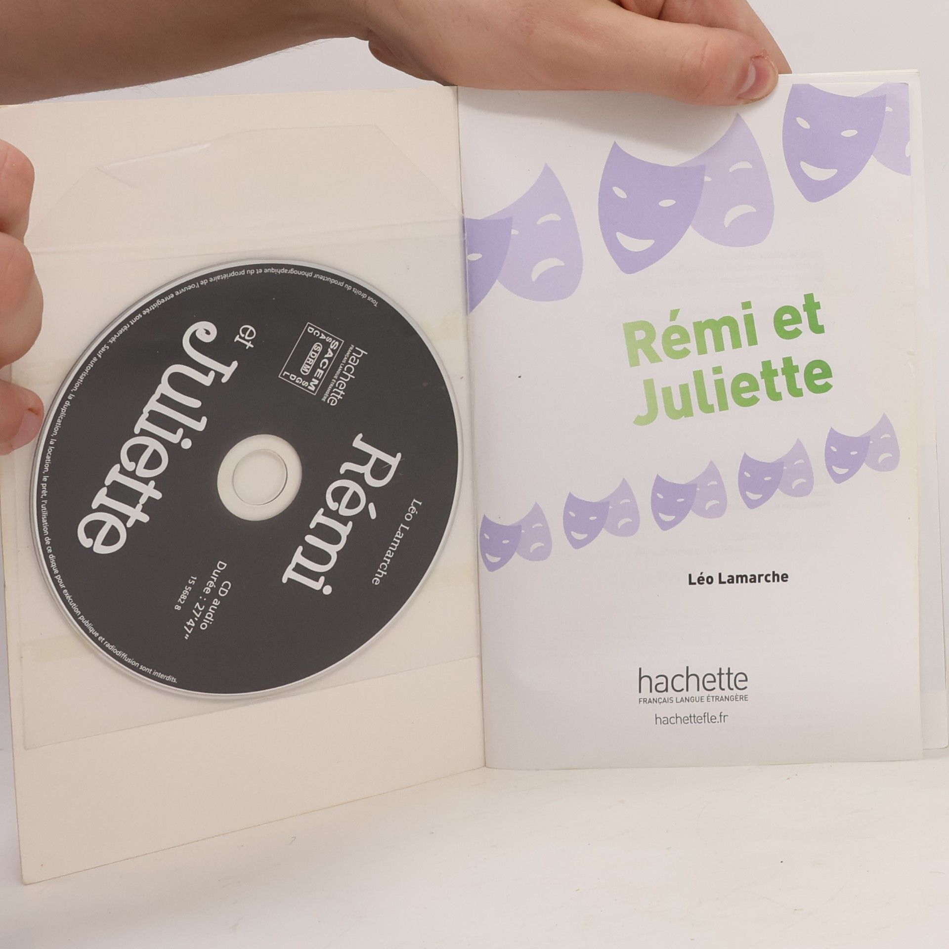 Léo Lamarche Remi et Juliette - livre + downloadable audio