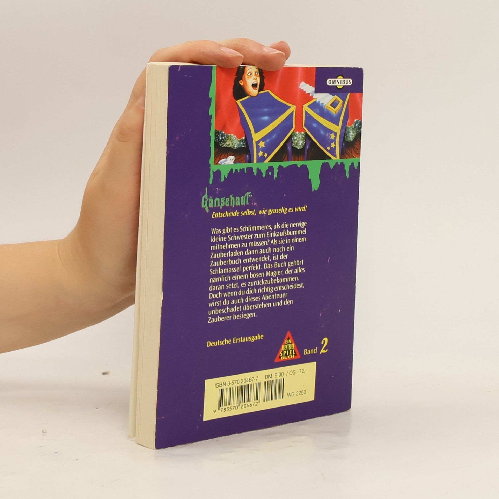 R. L. Stine Gänsehaut, Ein Abenteuer-Spielbuch. Tl.2. Im Bann des Magiers