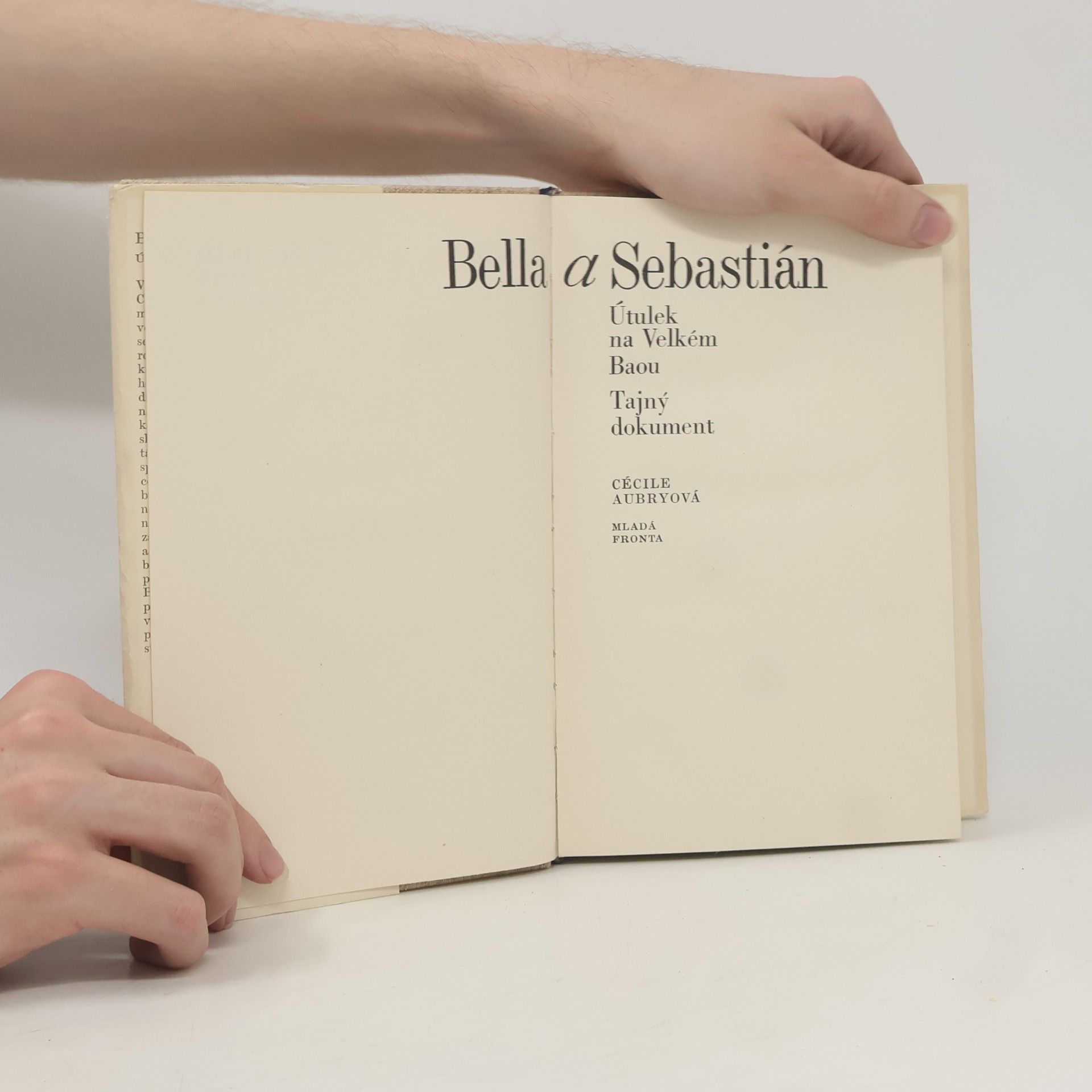 Cécile Aubry Bella a Sebastián