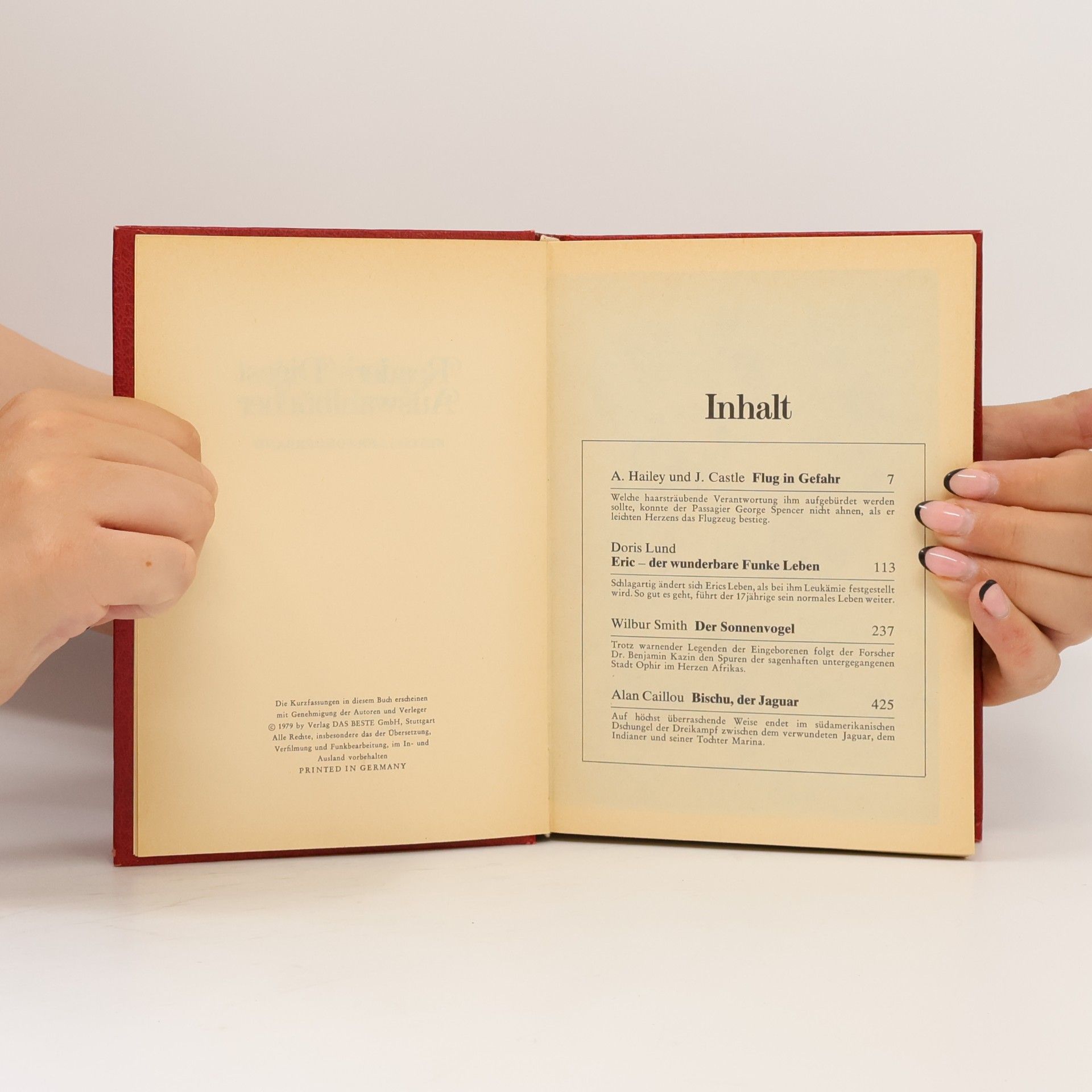 Alan Caillou Reader's Digest Auswahlbücher