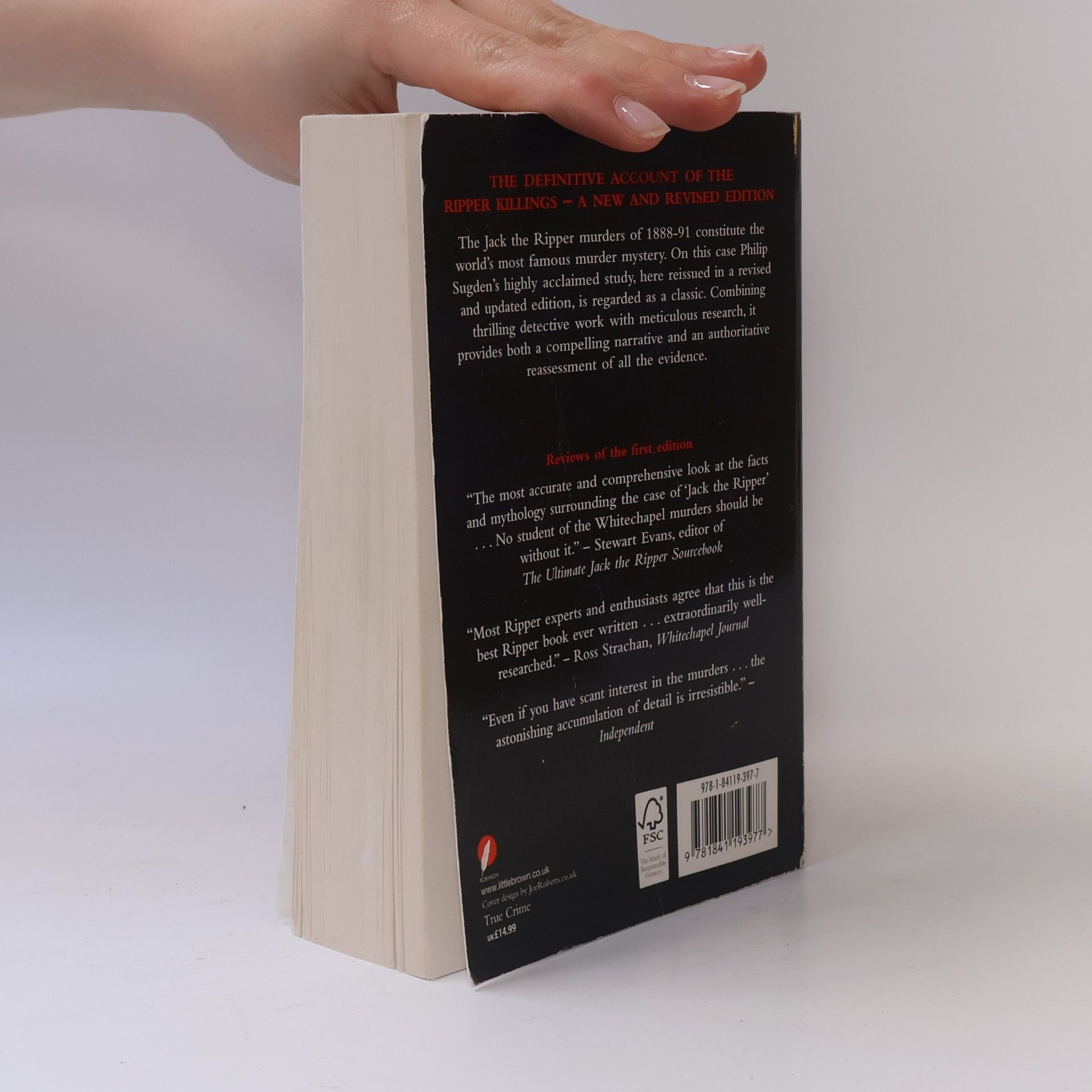 Philip Sugden The complete history of Jack the Ripper