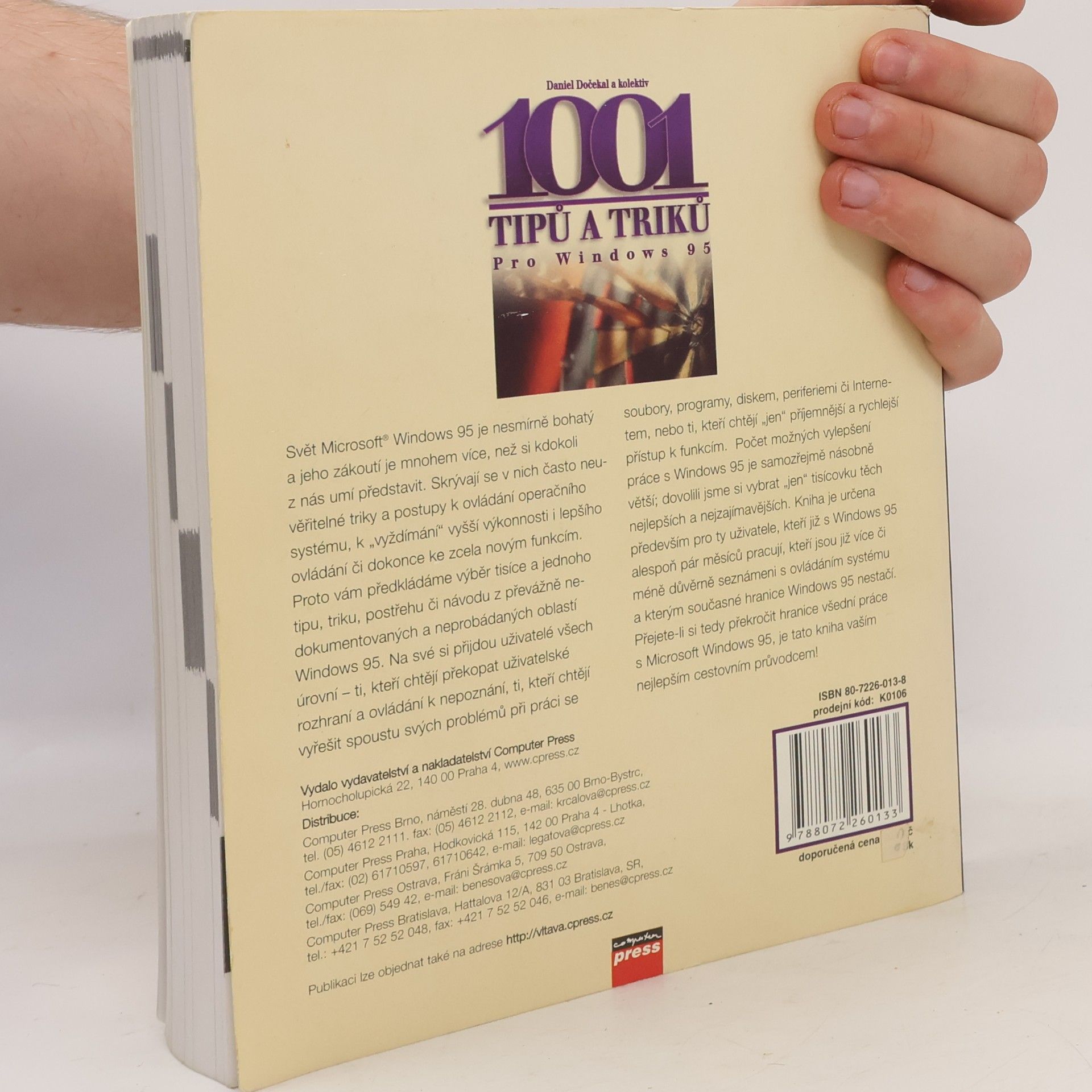 Daniel Dočekal 1001 tipů a triků pro Windows 95