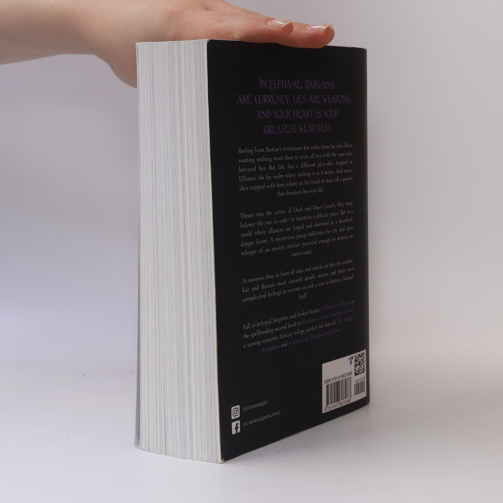 Clare Sager A Touch of Poison