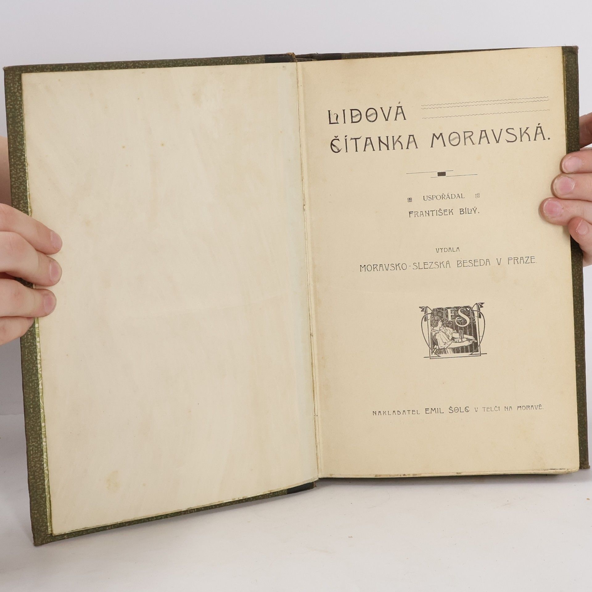 František Bílý Lidová čítanka moravská