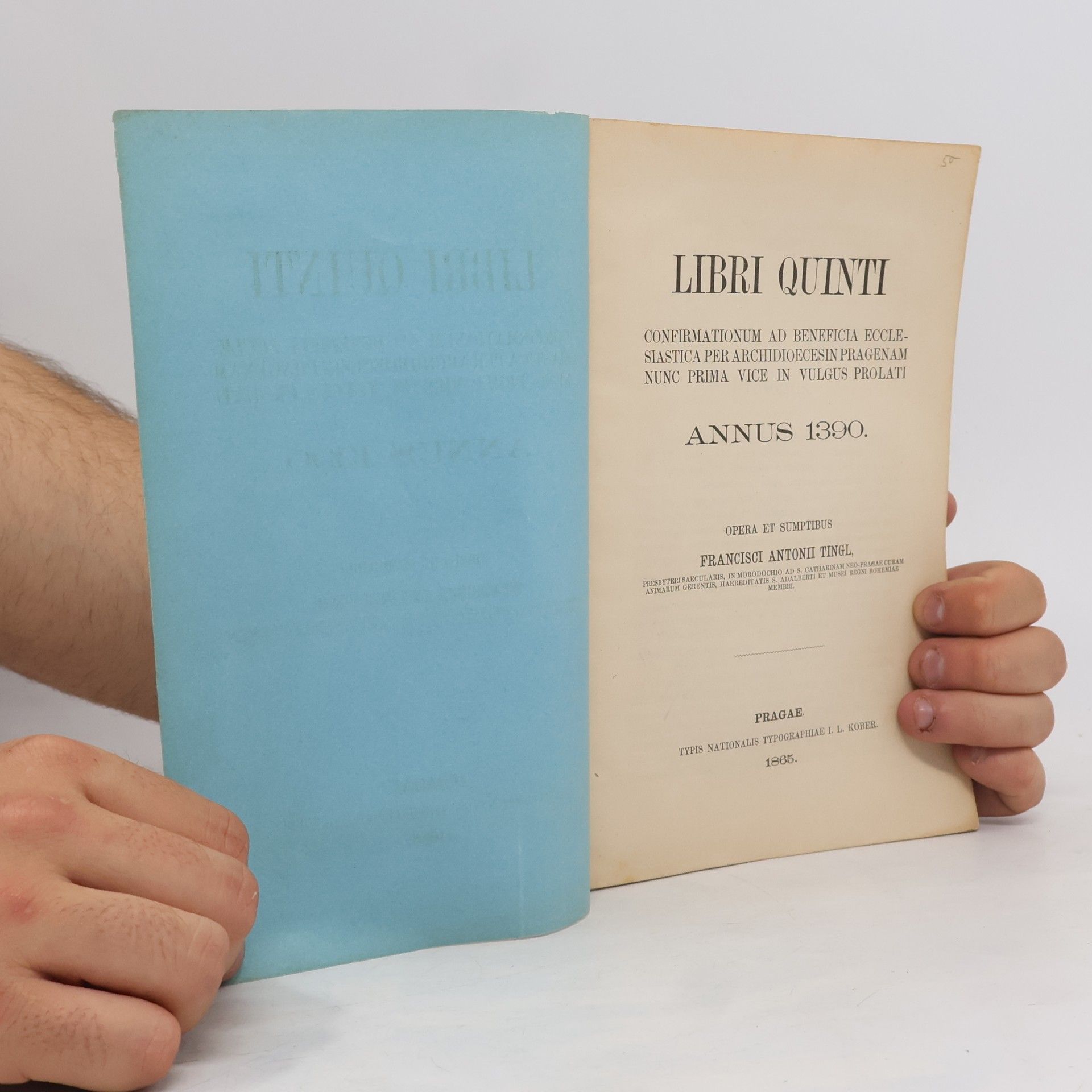 Autores varios Libri quinti Annus 1390