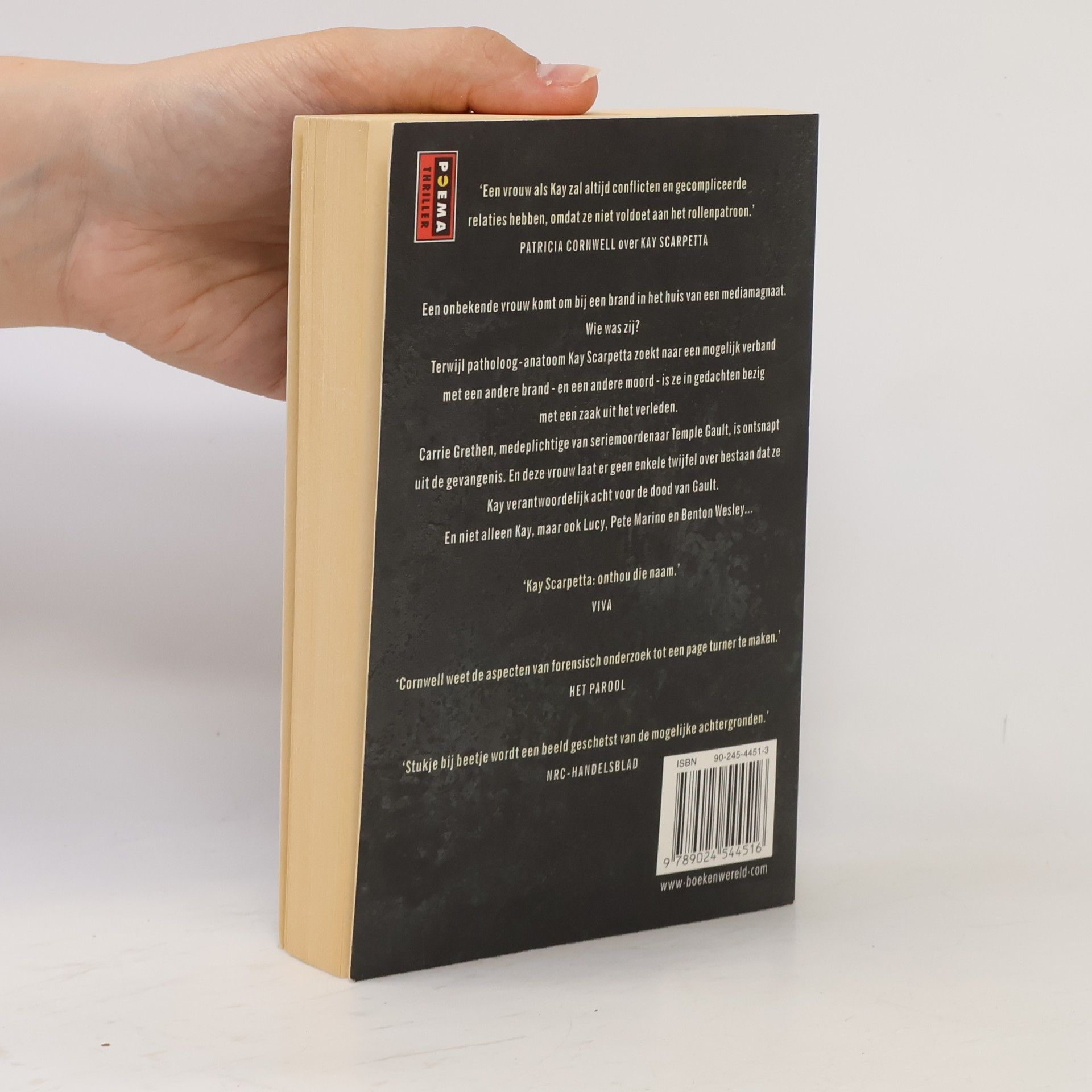 Patricia Cornwell Kay Scarpetta thriller - 9: De brandhaard