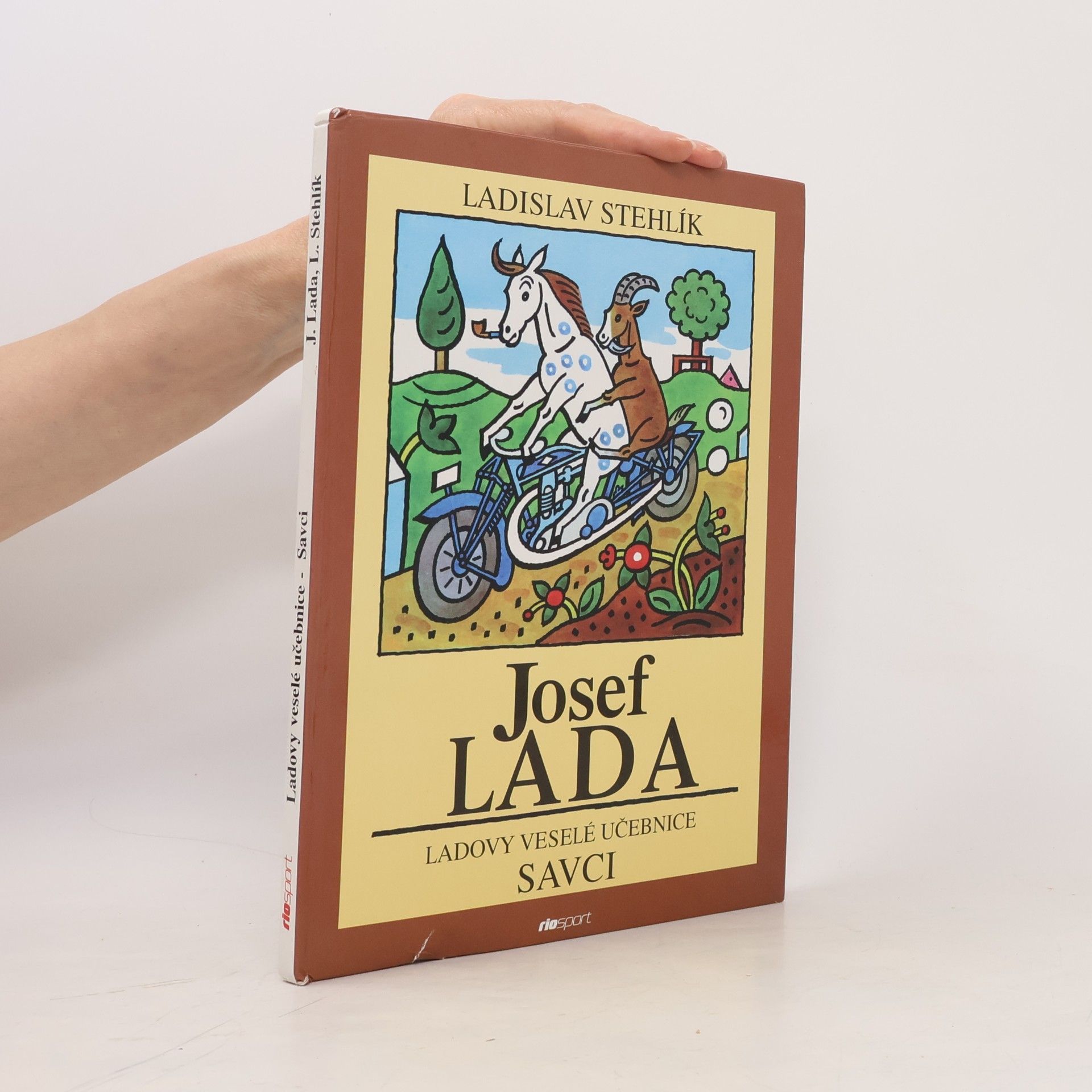 Josef Lada Ladovy veselé učebnice. Savci