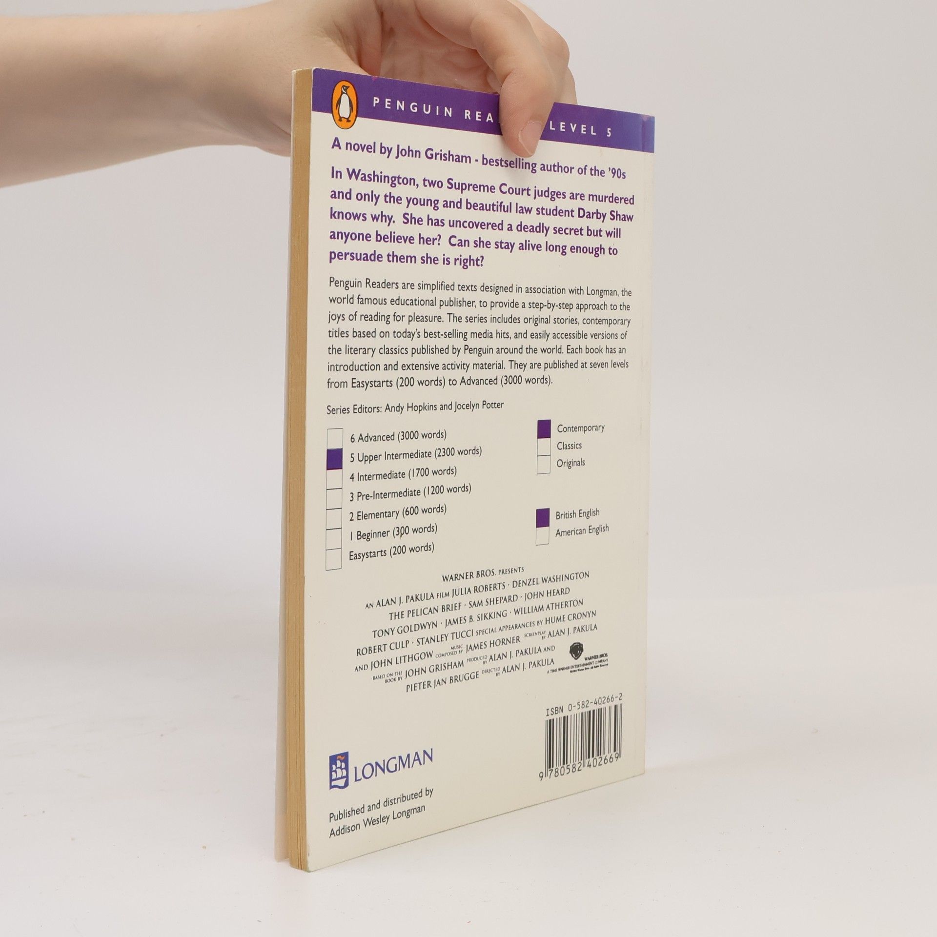 Robin Waterfield Penguin Readers - 5: The Pelican Brief