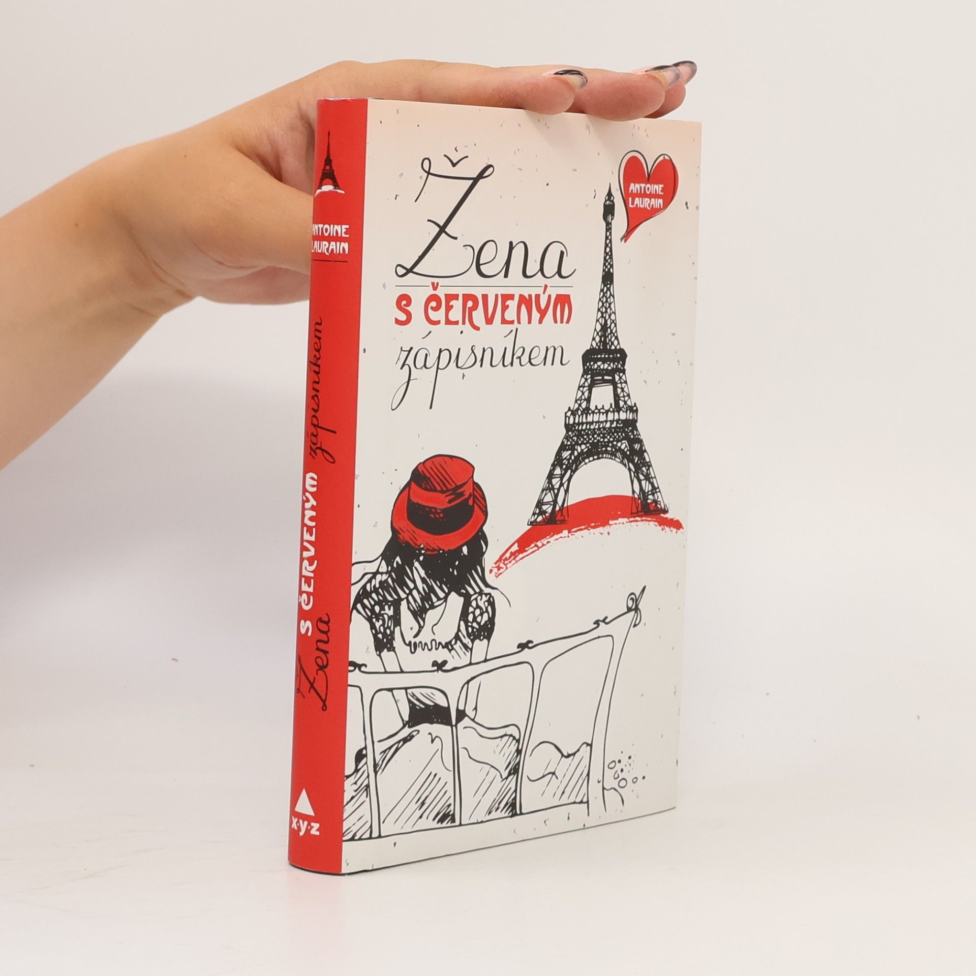 Antoine Laurain Žena s červeným zápisníkem