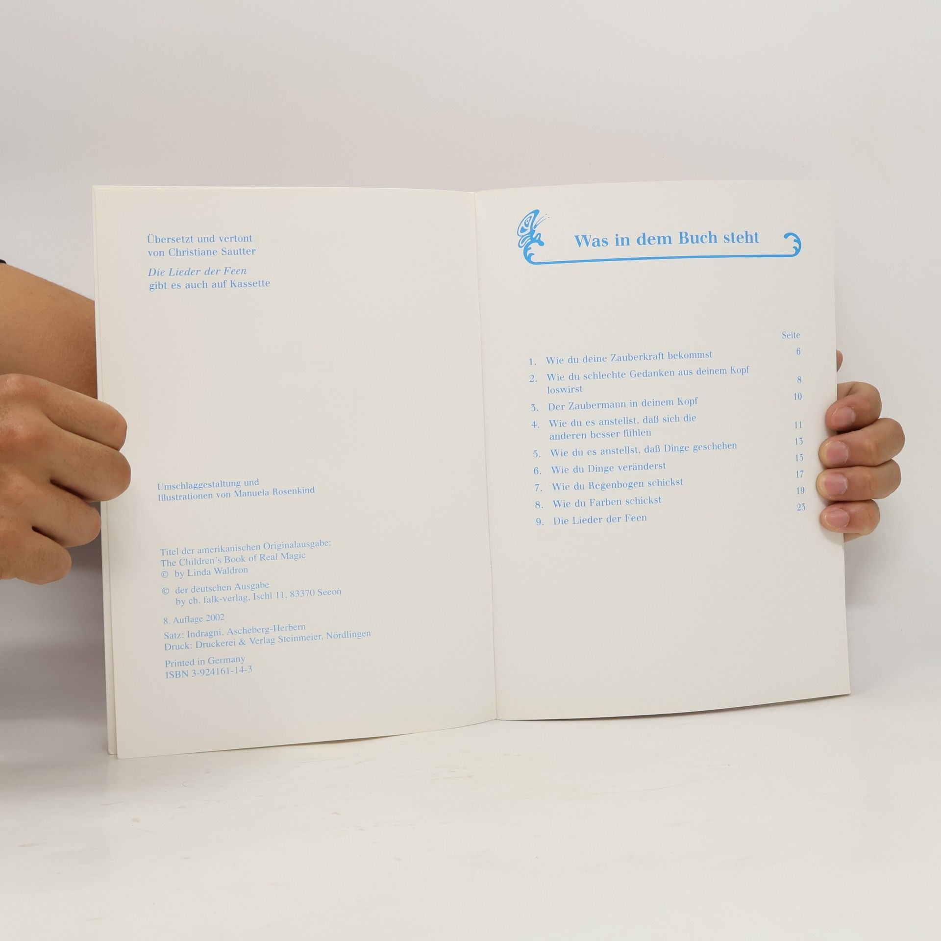 Linda Waldron Das Buch vom wahren Zaubern. Nur für Kinder!