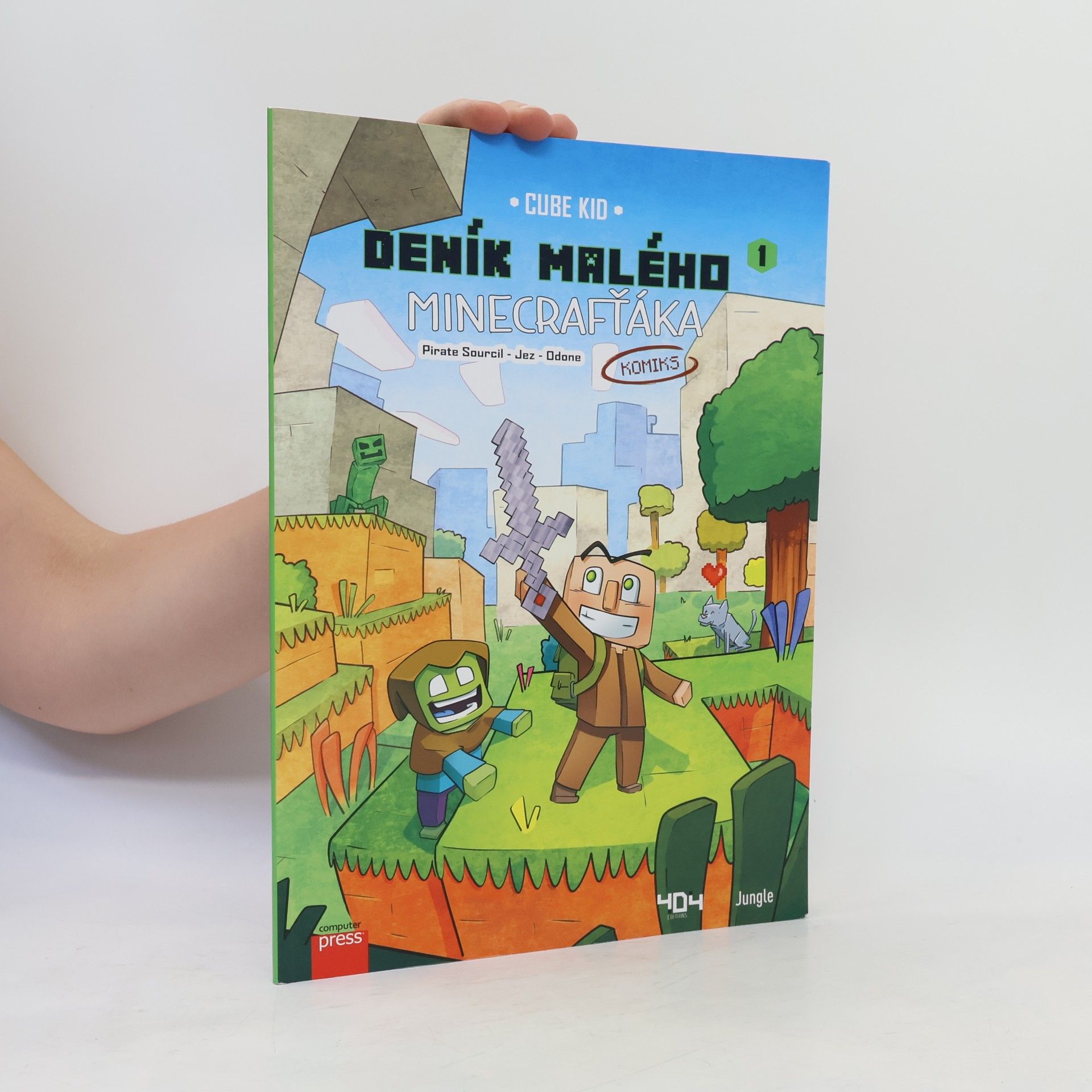 Piratesourcil Deník malého Minecrafťáka : komiks. 1, Nový bojovník