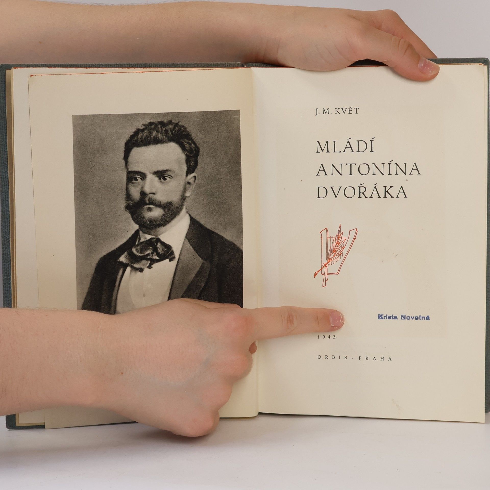Jan Miroslav Květ Mládí Antonína Dvořáka