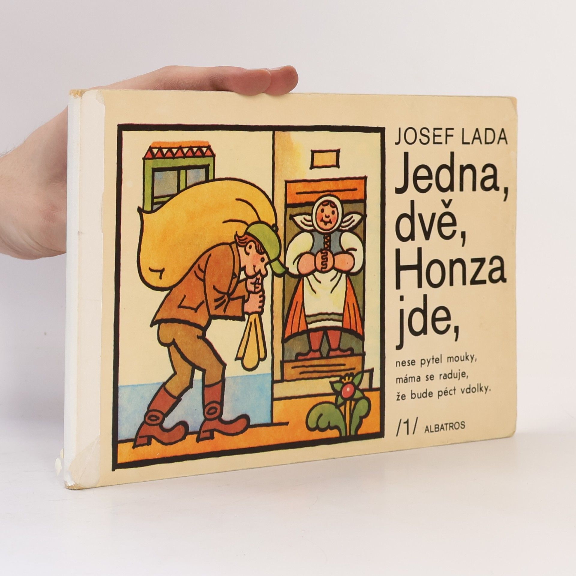 Josef Lada Jedna, dvě, Honza jde
