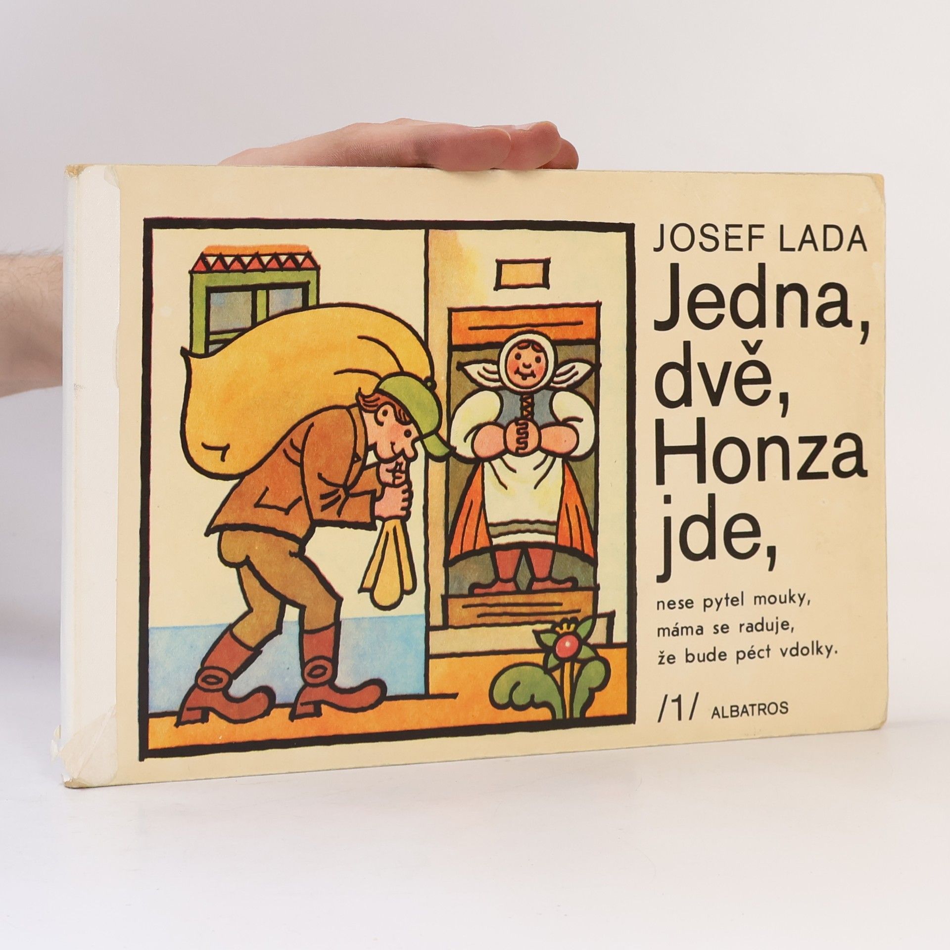 Josef Lada Jedna, dvě, Honza jde