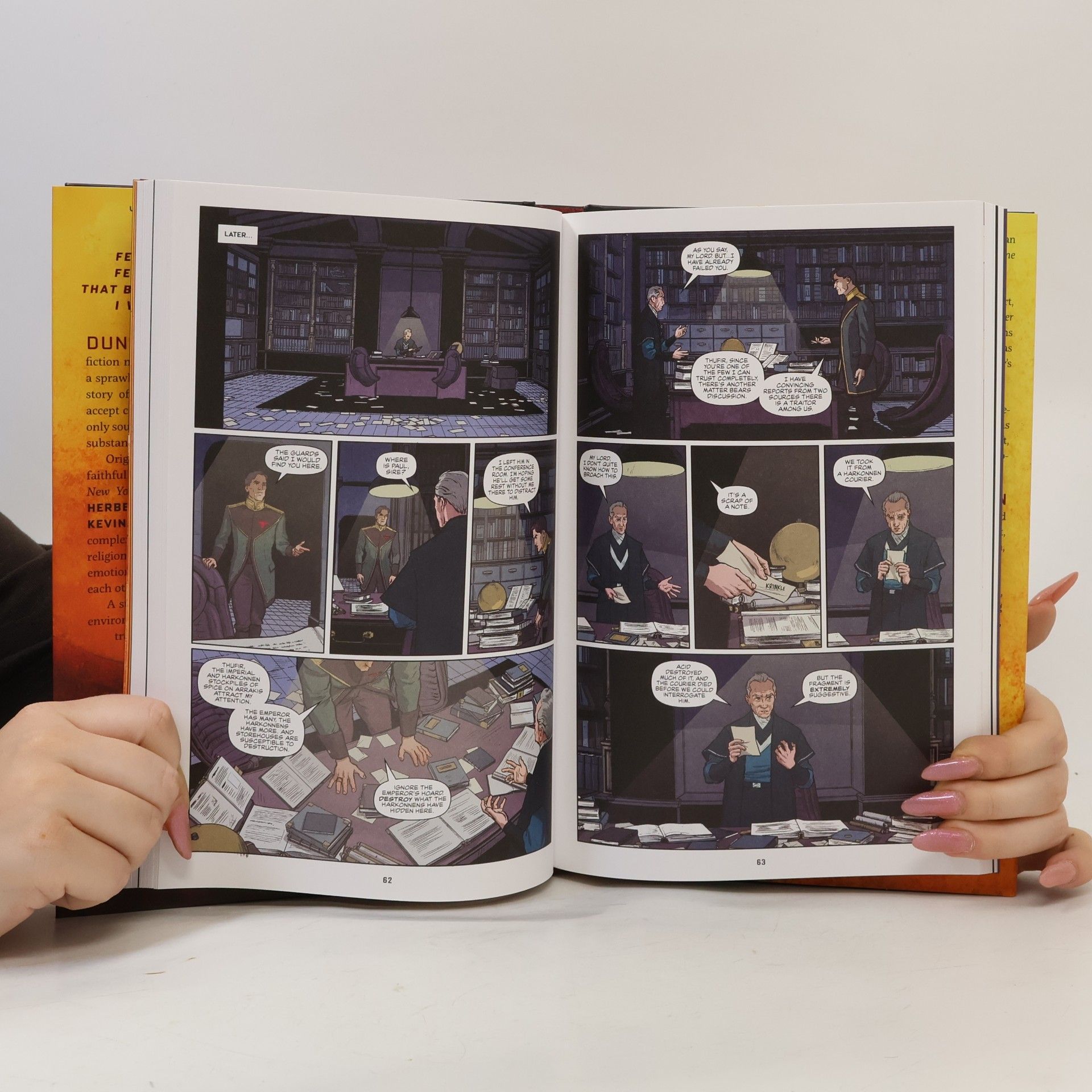 Brian Herbert Dune, the graphic novel, book 1