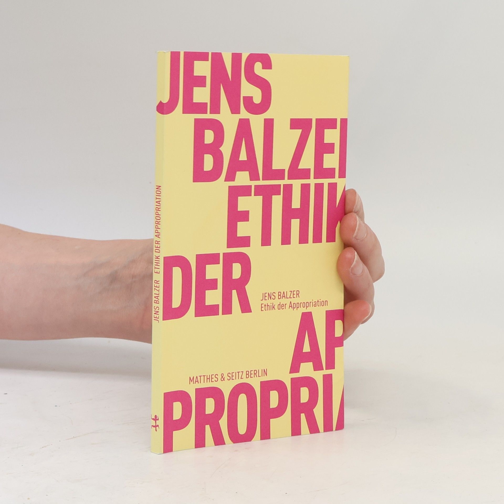 Jens Balzer Ethik der Appropriation