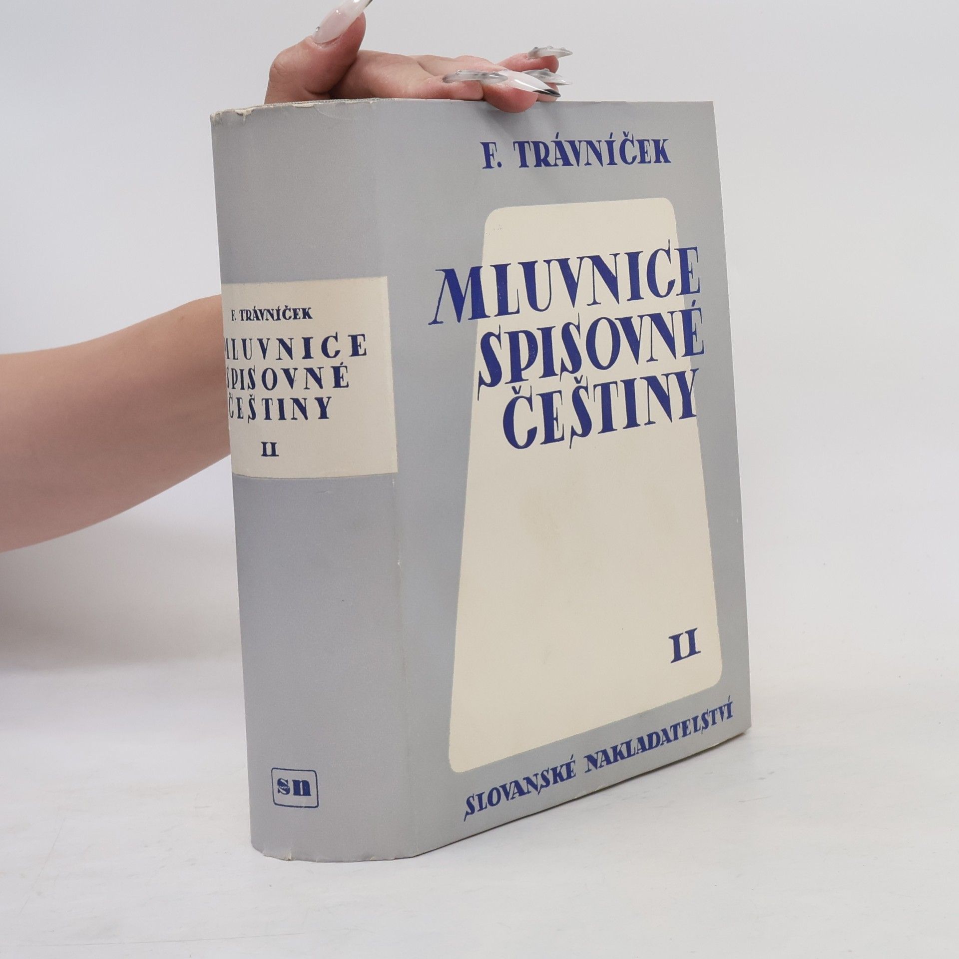 František Trávníček Mluvnice spisovné češtiny, část II.