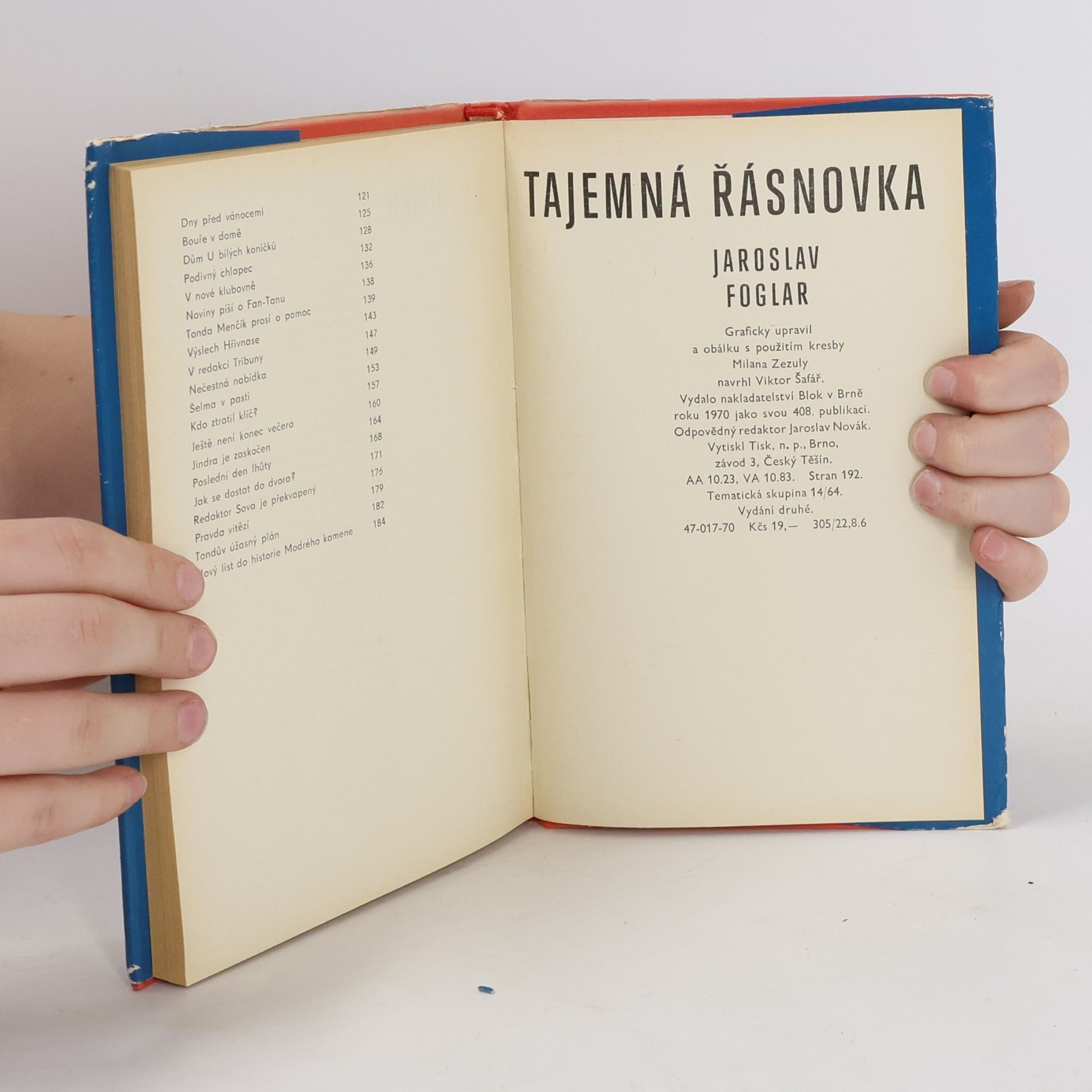 Jaroslav Foglar Tajemná řásnovka