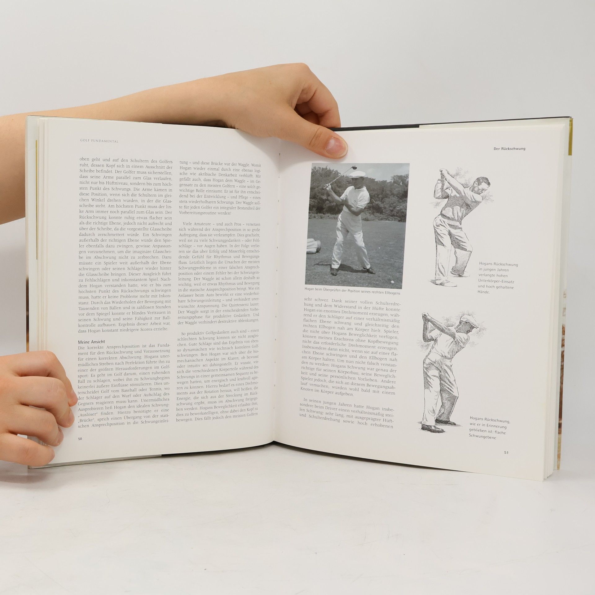 David Leadbetter Golf fundamental von Ben Hogan