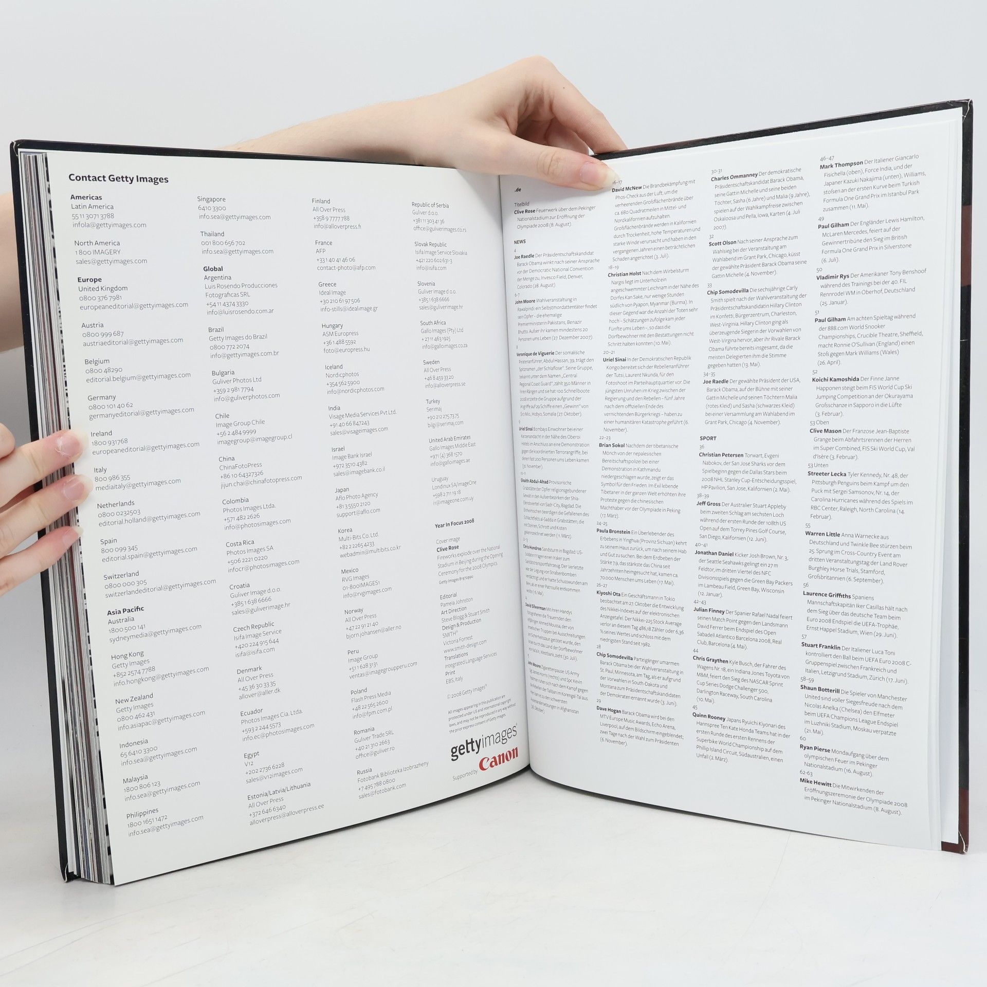 Various authors Year in Focus 2008
