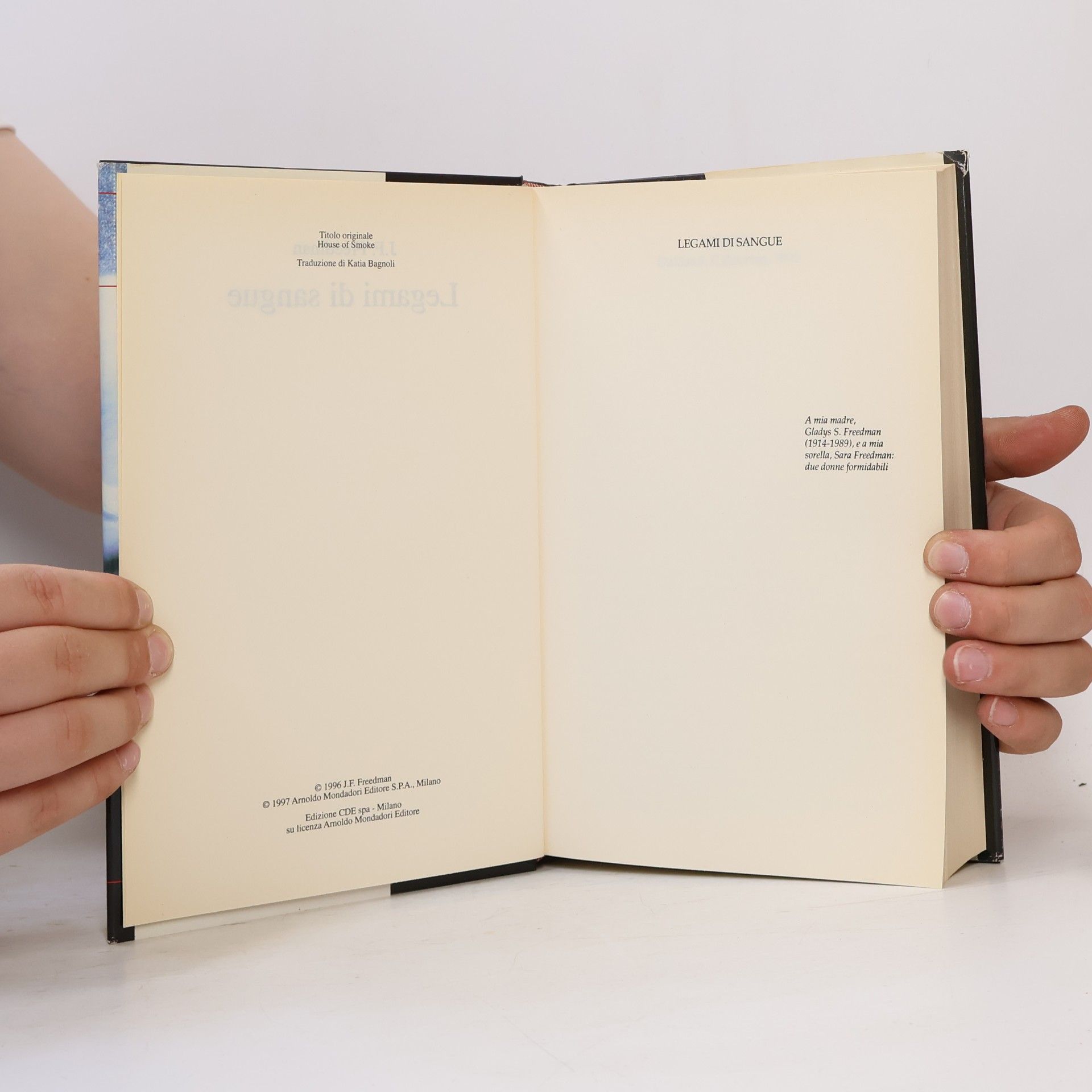 J. F. Freedman Legami di sangue
