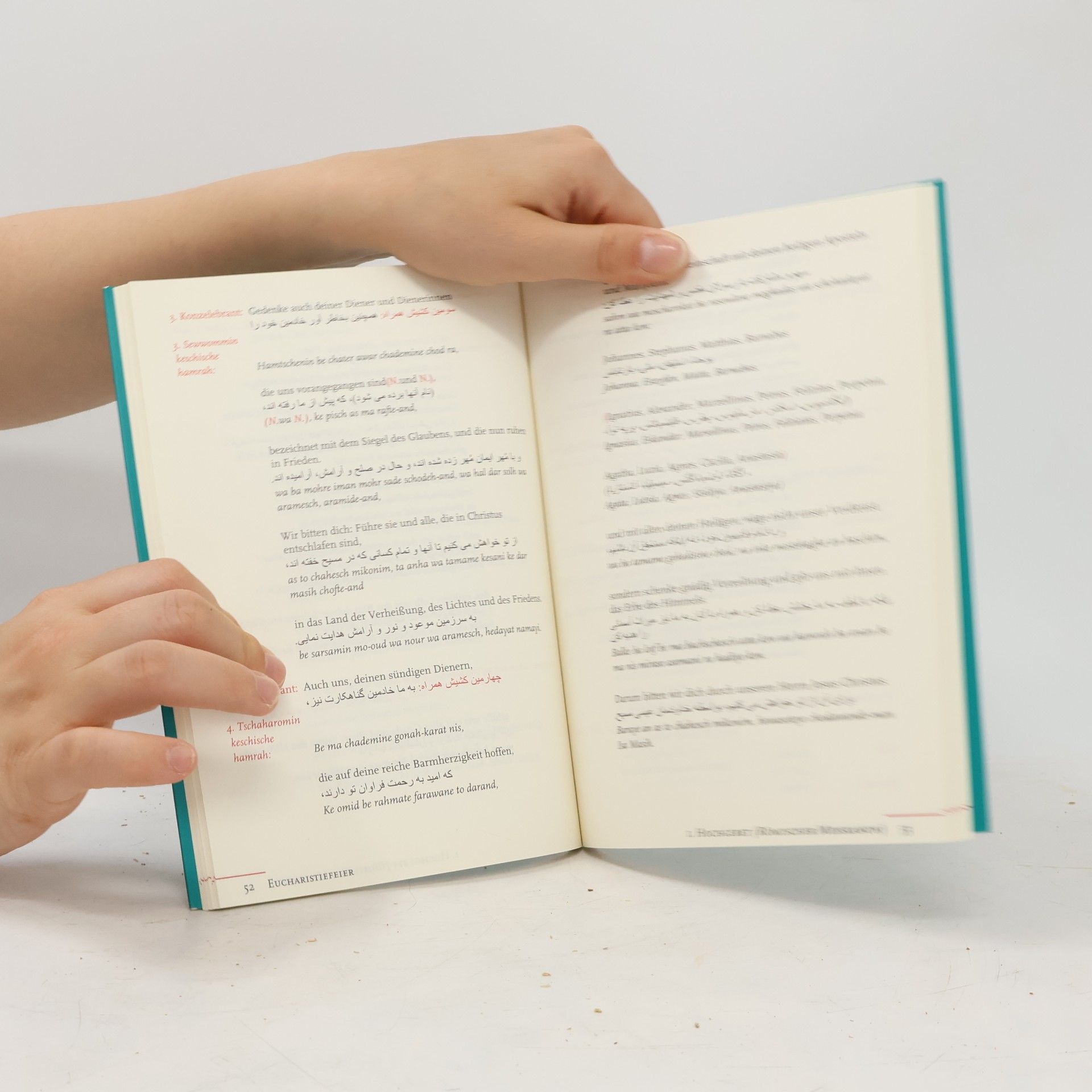 Autores varios Die Heilige Messe in Deutsch und Farsi