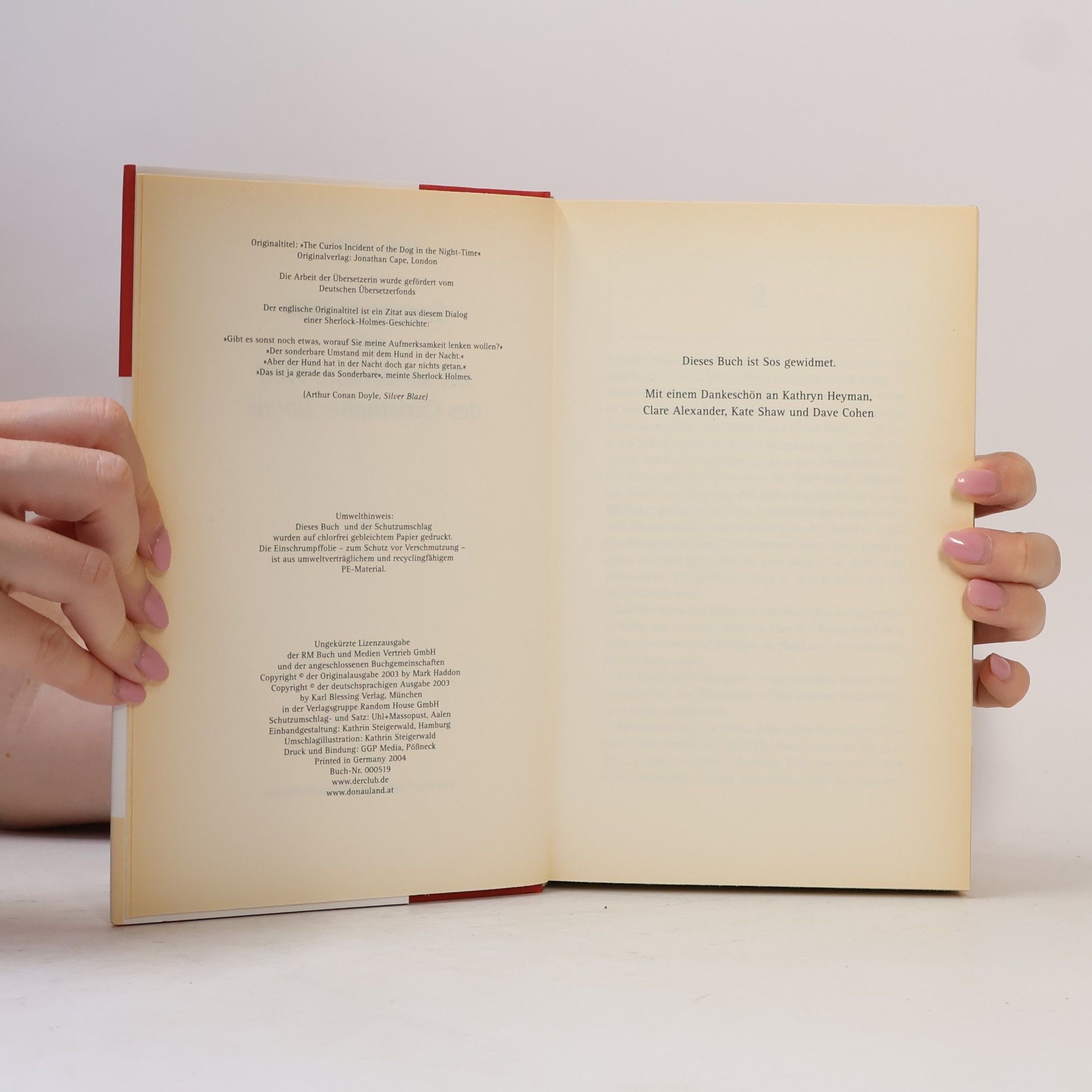 Mark Haddon Supergute Tage oder Die sondere Welt des Christopher Boone