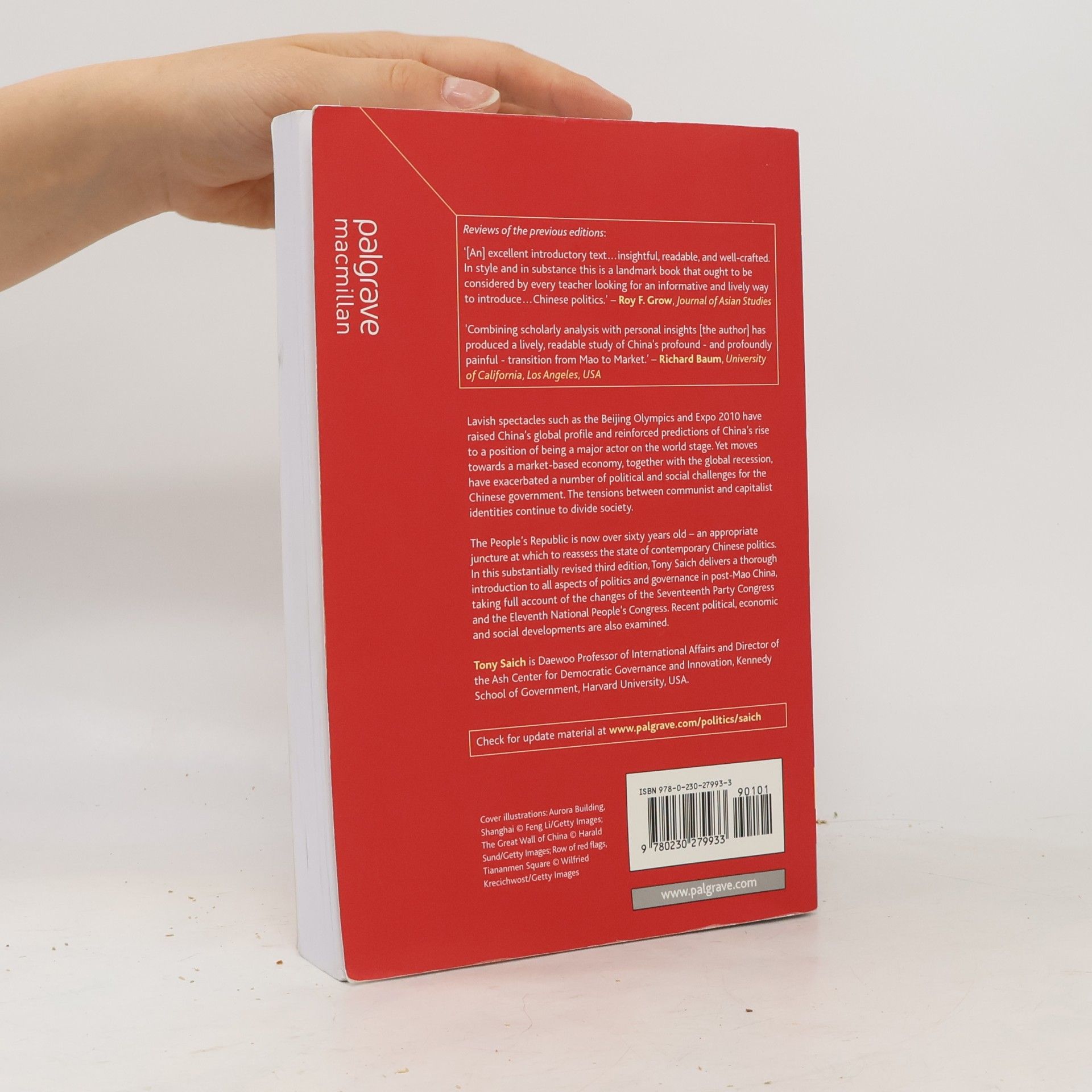 Tony Saich Governance and Politics of China