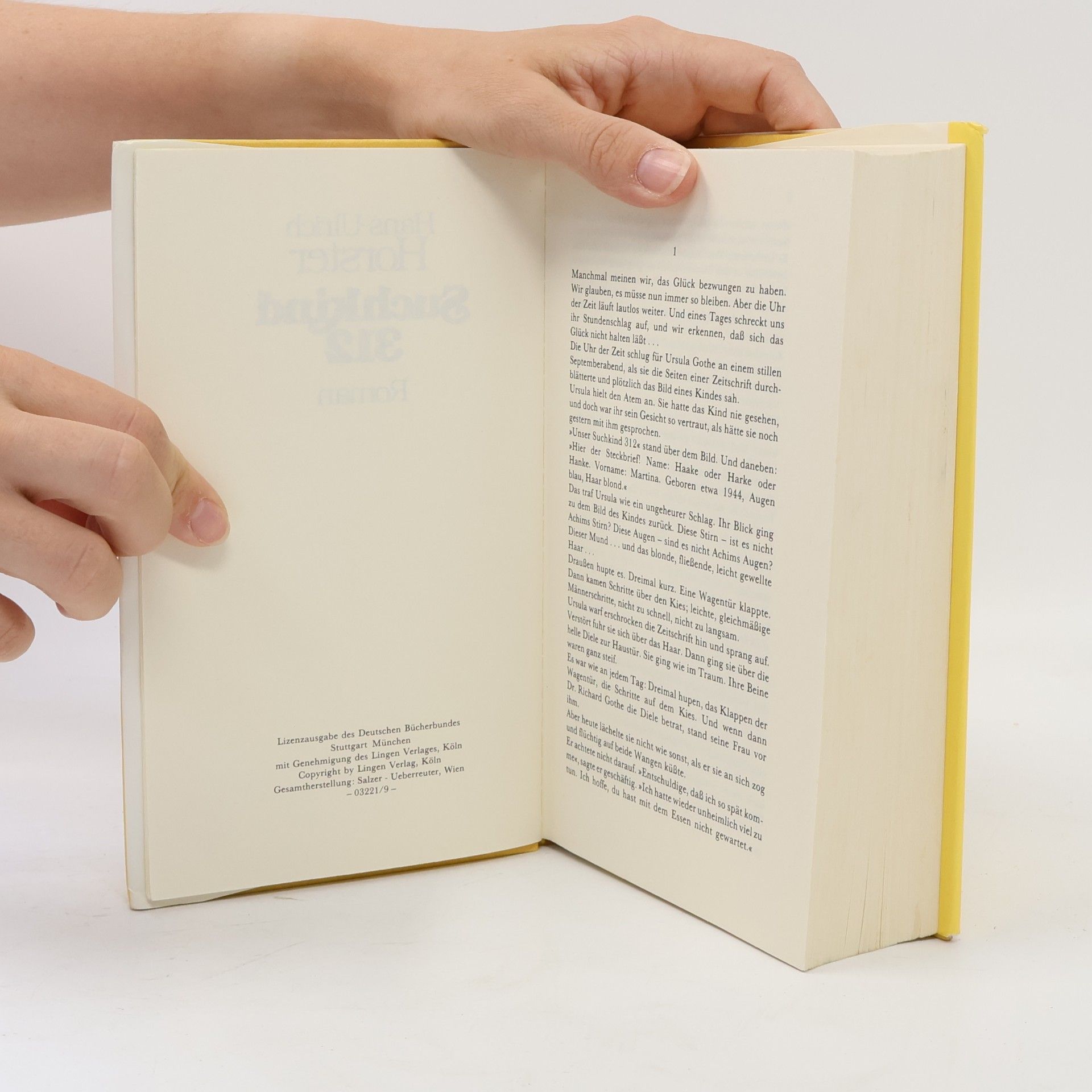 Hans-Ulrich Horster Suchkind 312