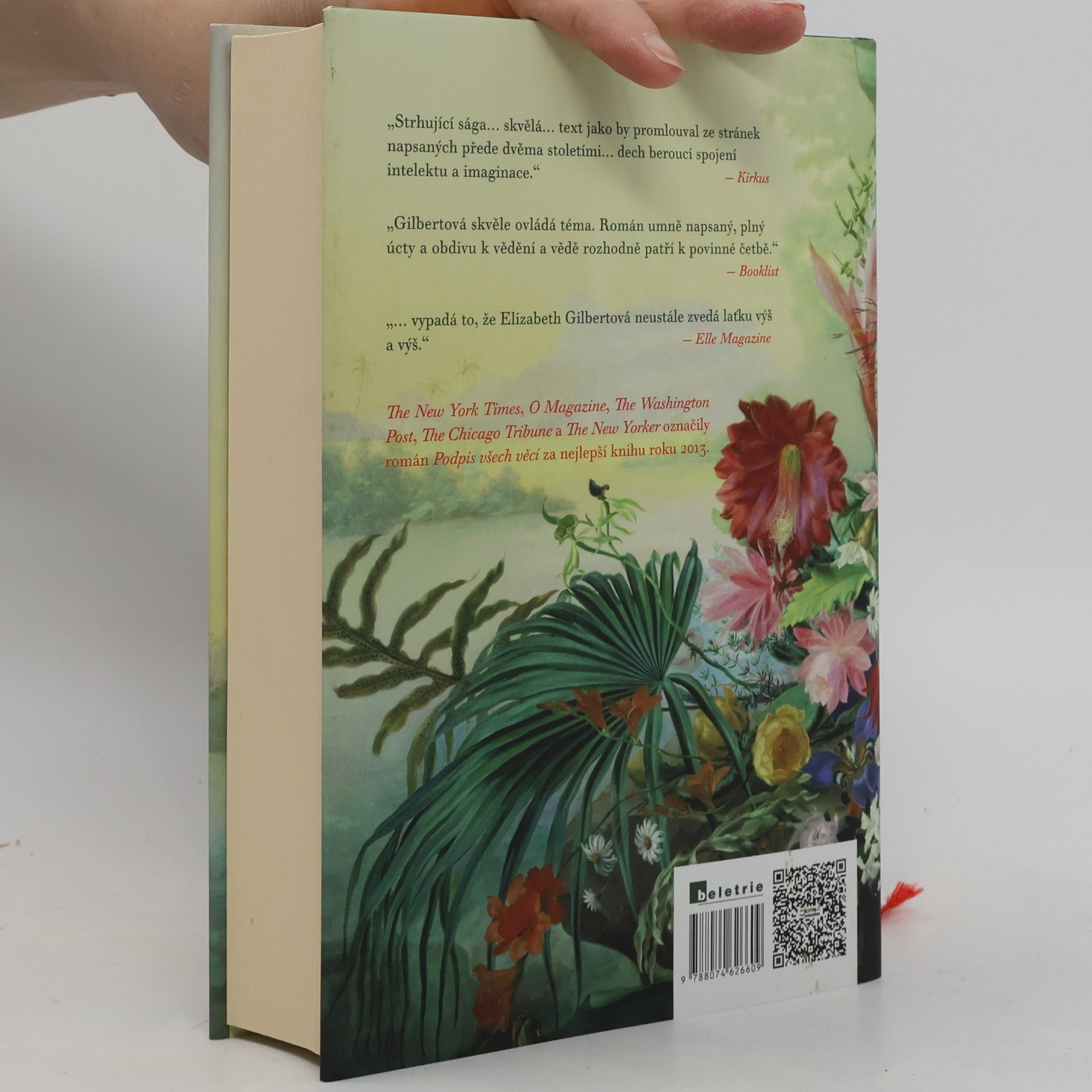 Elizabeth Gilbert Podpis všech věcí