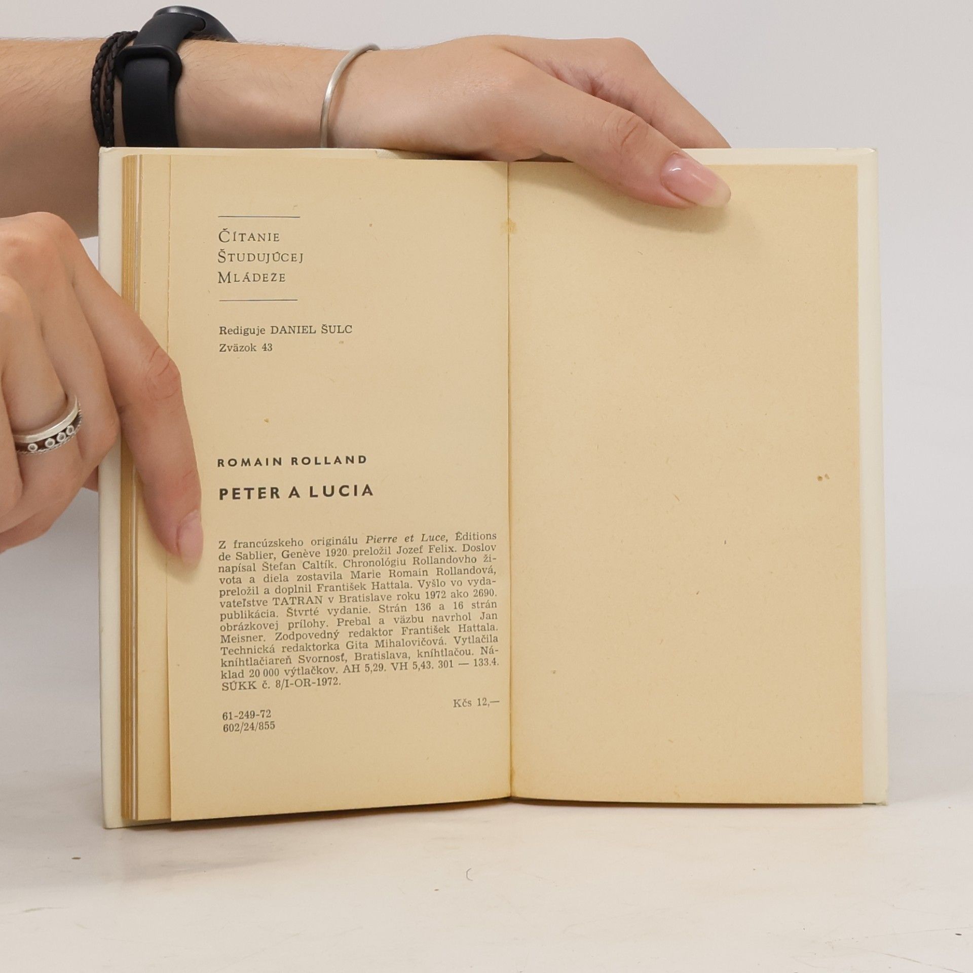 Romain Rolland Peter a Lucia