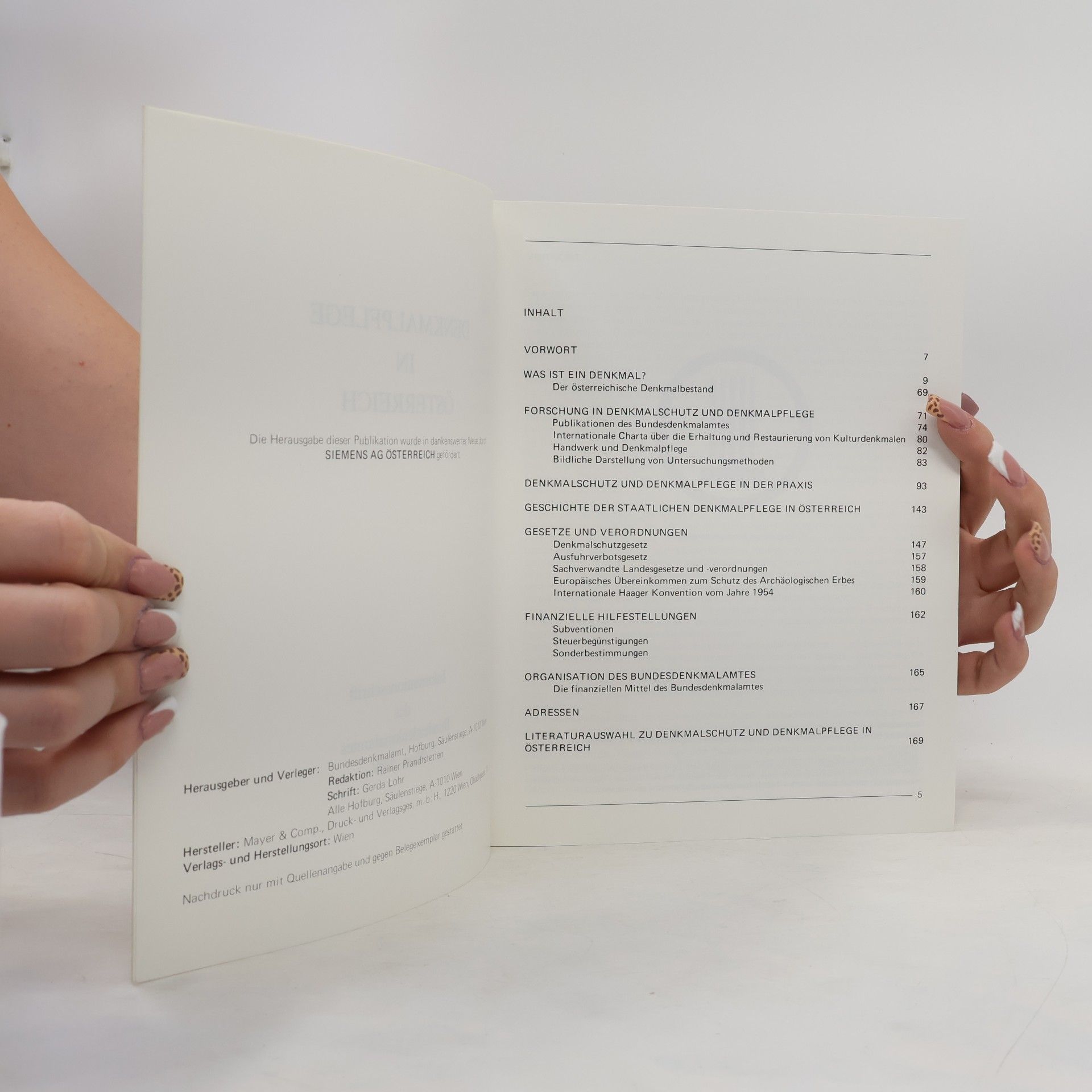 Collectif d'auteurs Denkmalpflege in Österreich